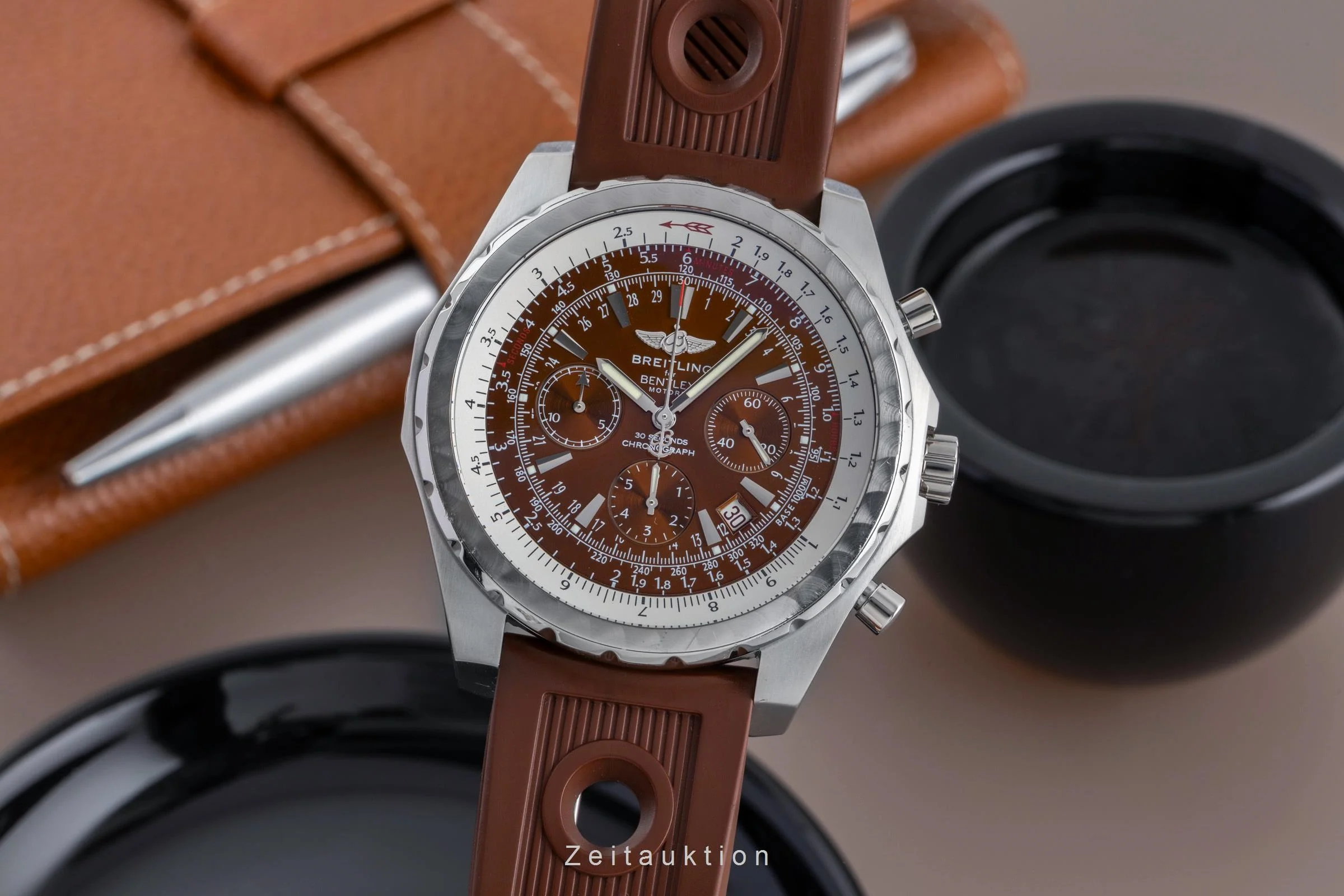 Breitling Bentley Motors chronograph steel automatic men's watch A25363  [2502784] - Image 2
