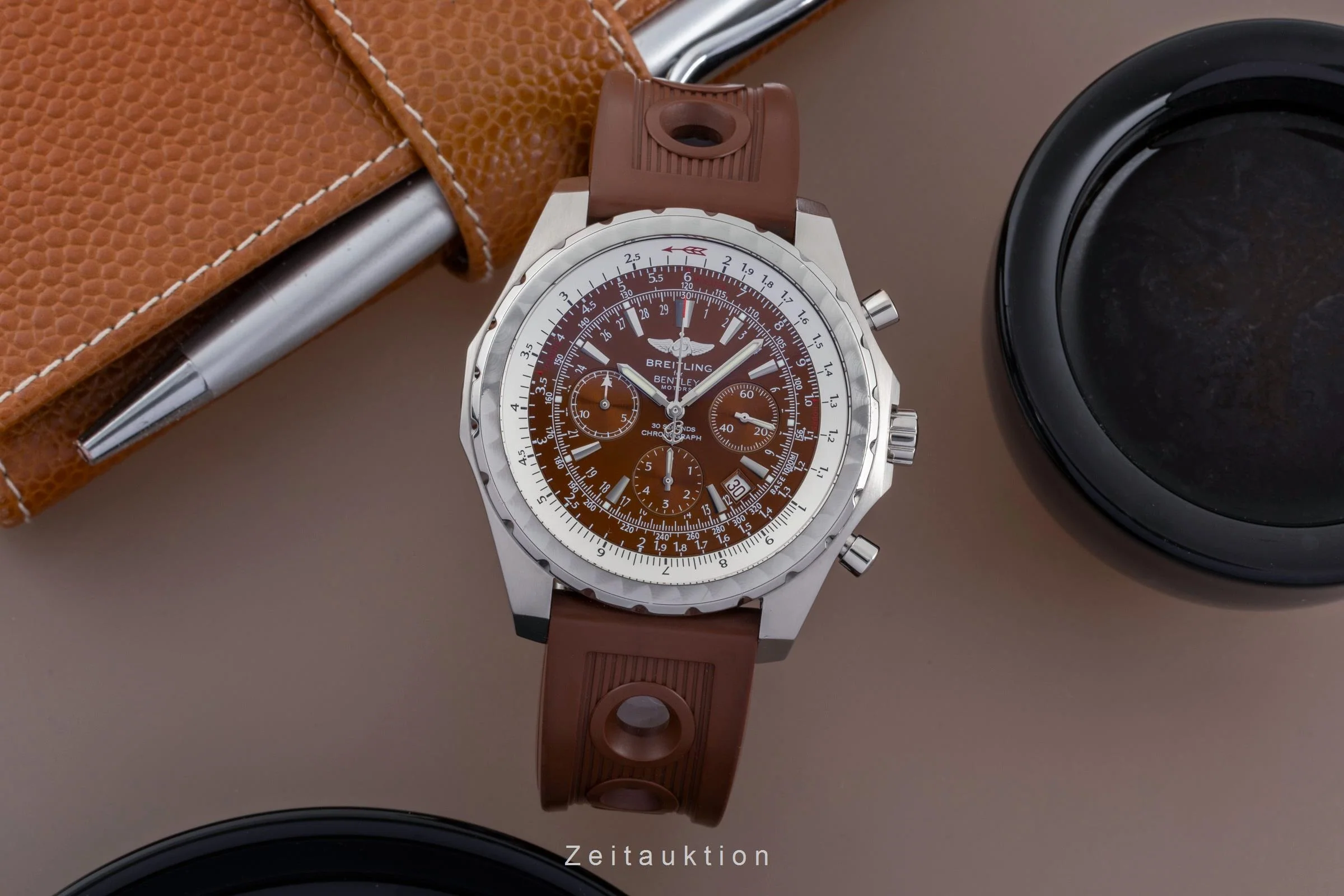 Breitling Bentley Motors chronograph steel automatic men's watch A25363  [2502784] - Image 4