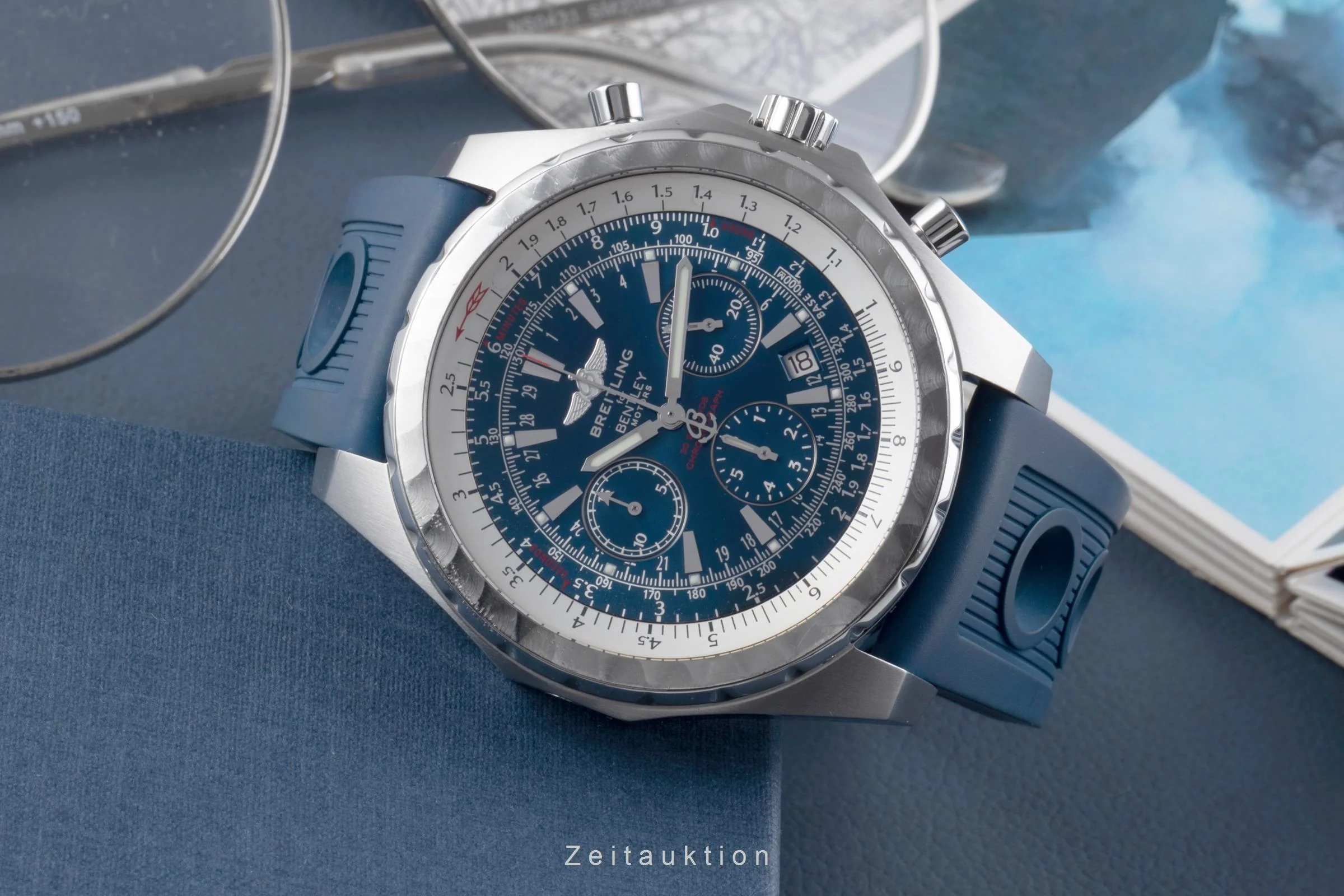 Breitling Bentley Motors chronograph steel automatic men's watch A25363  [2507118] - Image 3