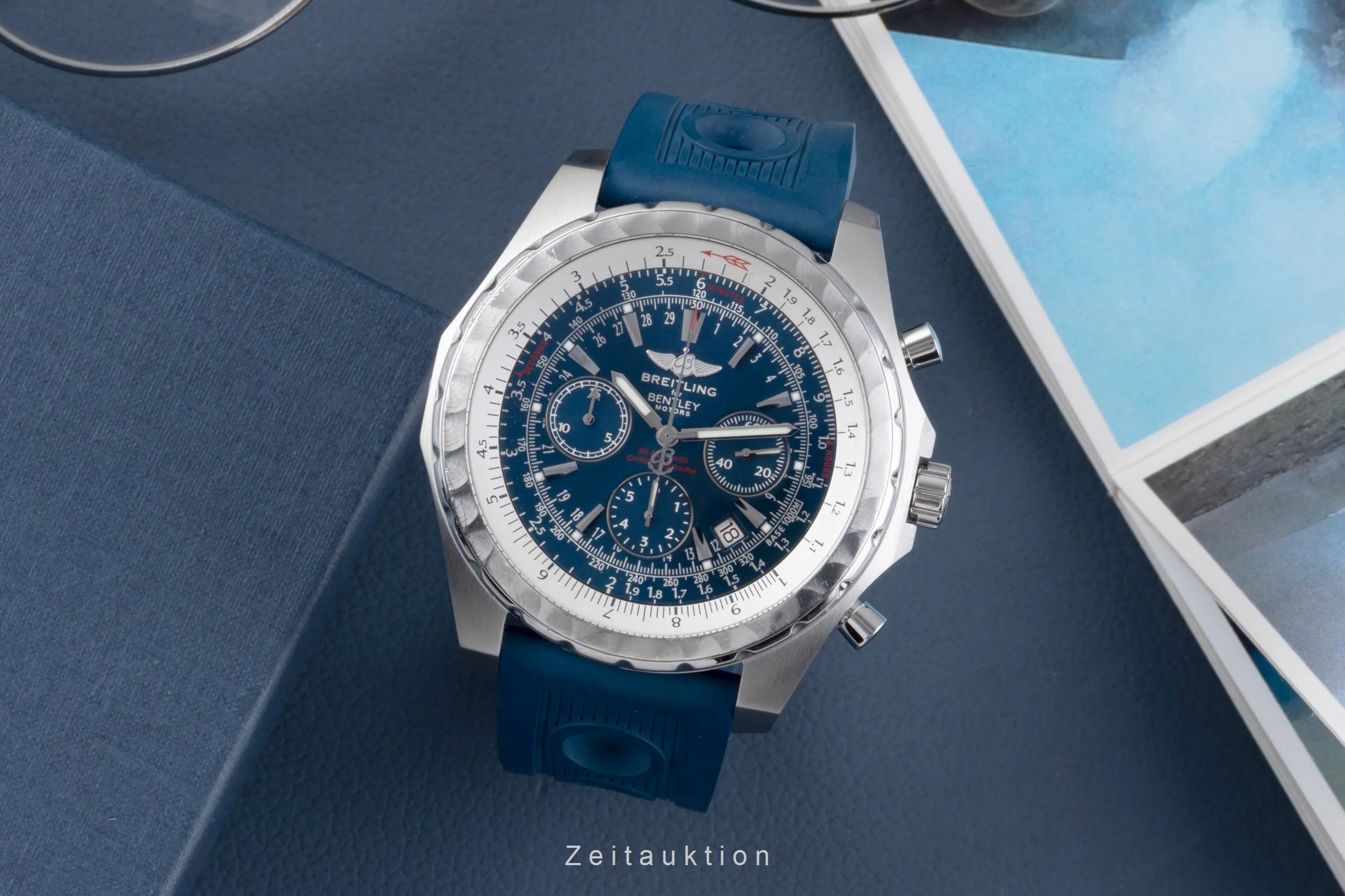 Breitling Bentley Motors chronograph steel automatic men's watch A25363  [2507118] - Image 4