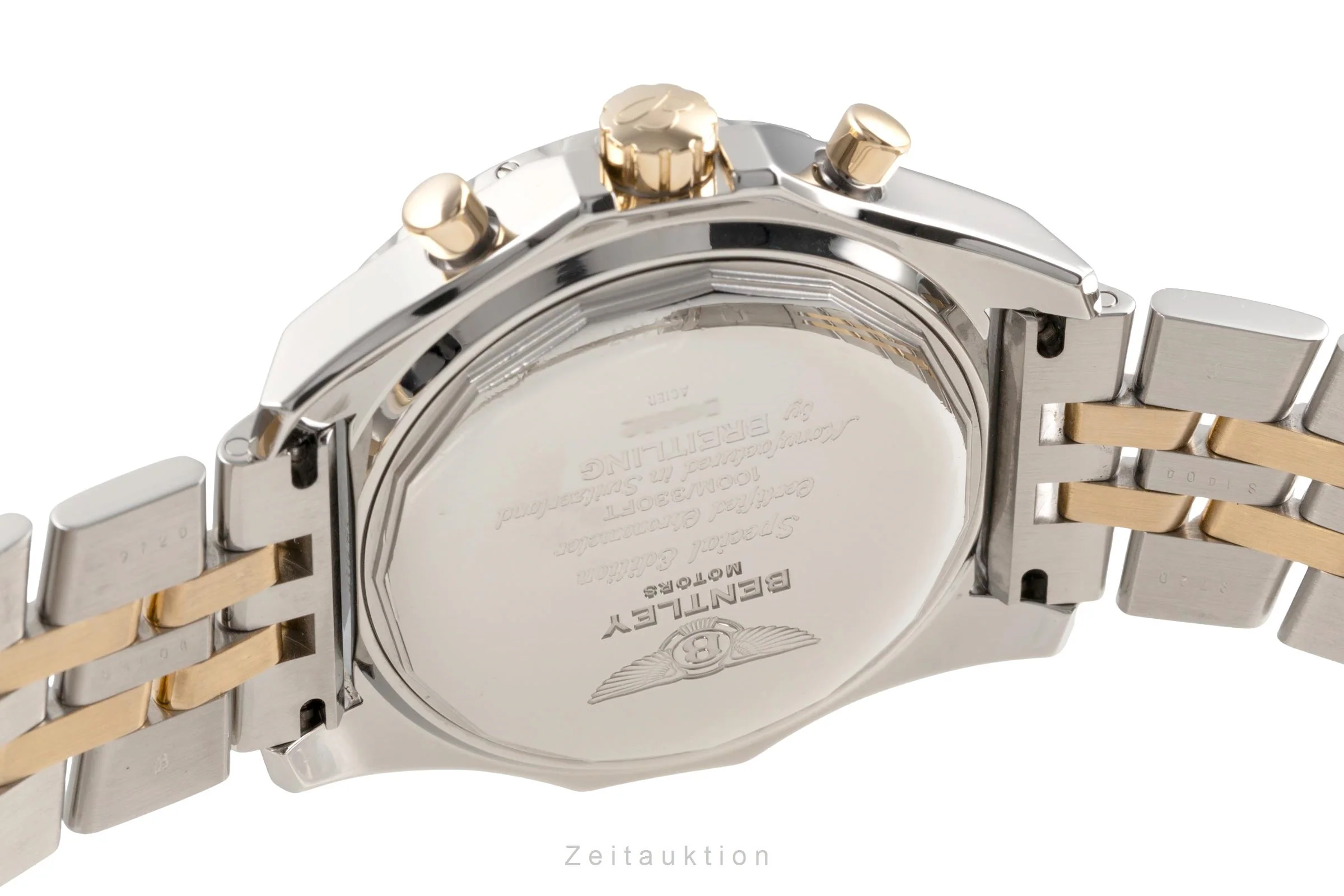 Breitling Bentley Motors chronograph steel / gold automatic men's watch D13362  [2503449] - Image 11