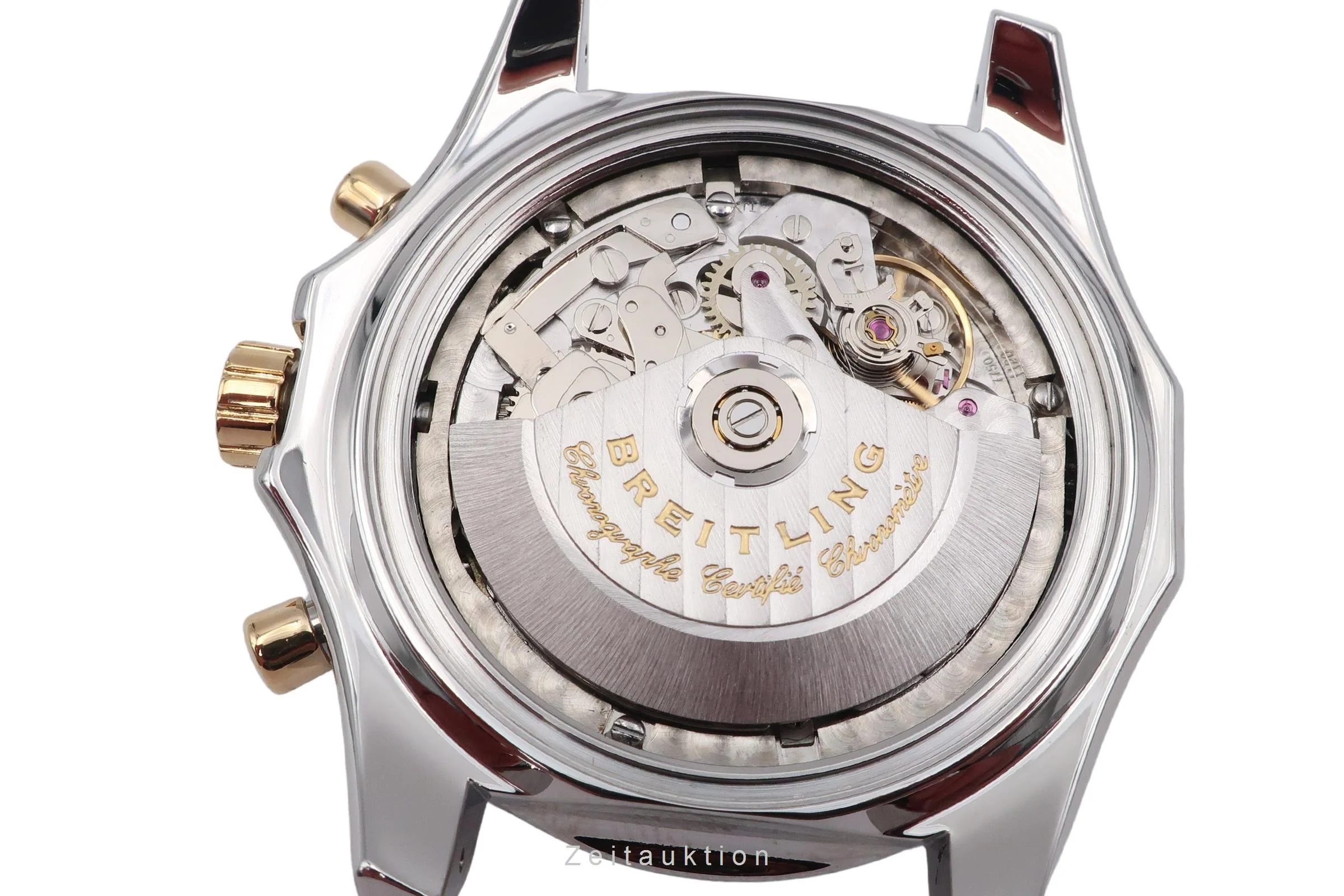 Breitling Bentley Motors chronograph steel / gold automatic men's watch D13362  [2503449] - Image 14