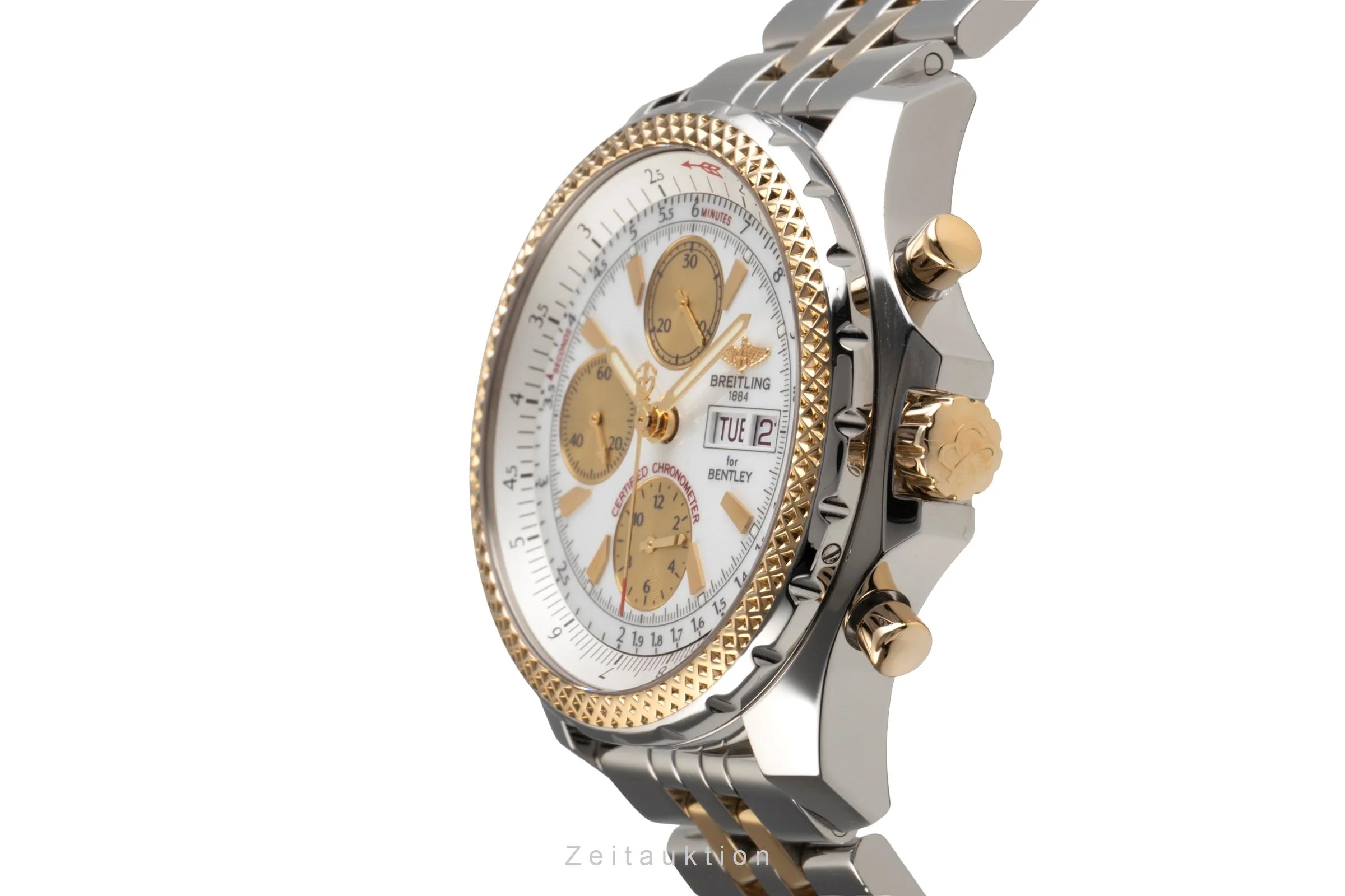 Breitling Bentley Motors chronograph steel / gold automatic men's watch D13362  [2503449] - Image 7
