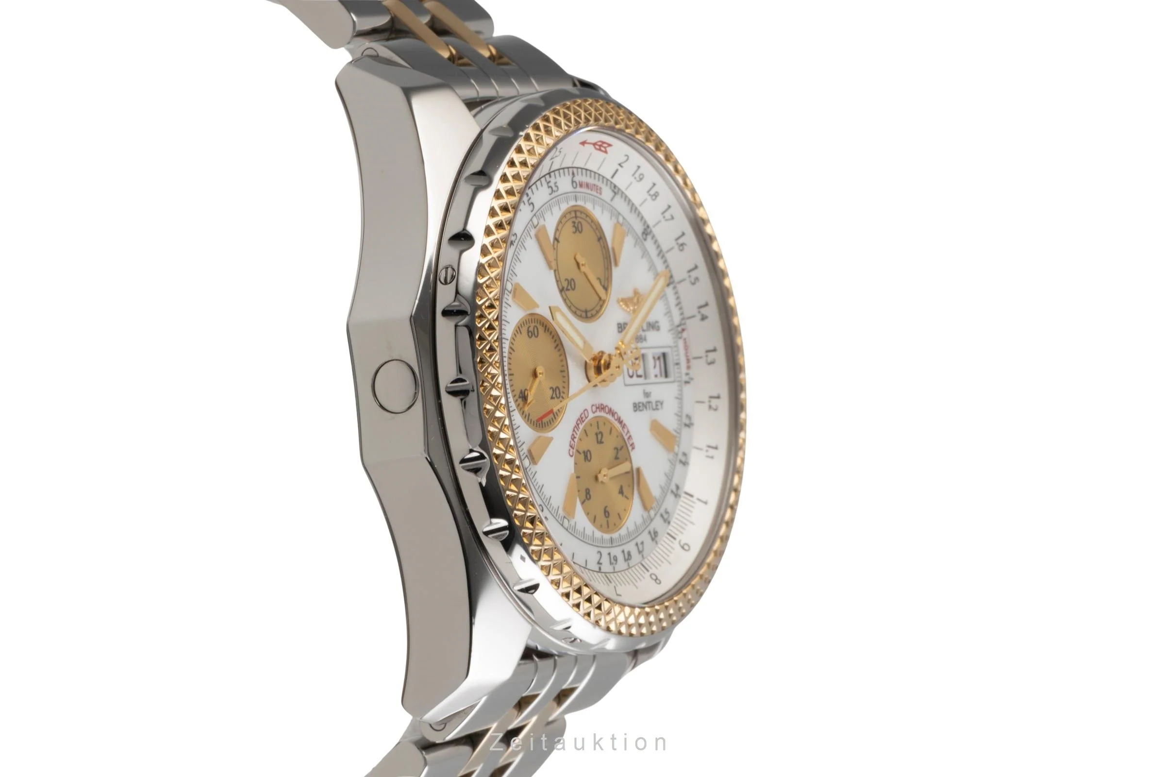 Breitling Bentley Motors chronograph steel / gold automatic men's watch D13362  [2503449] - Image 8
