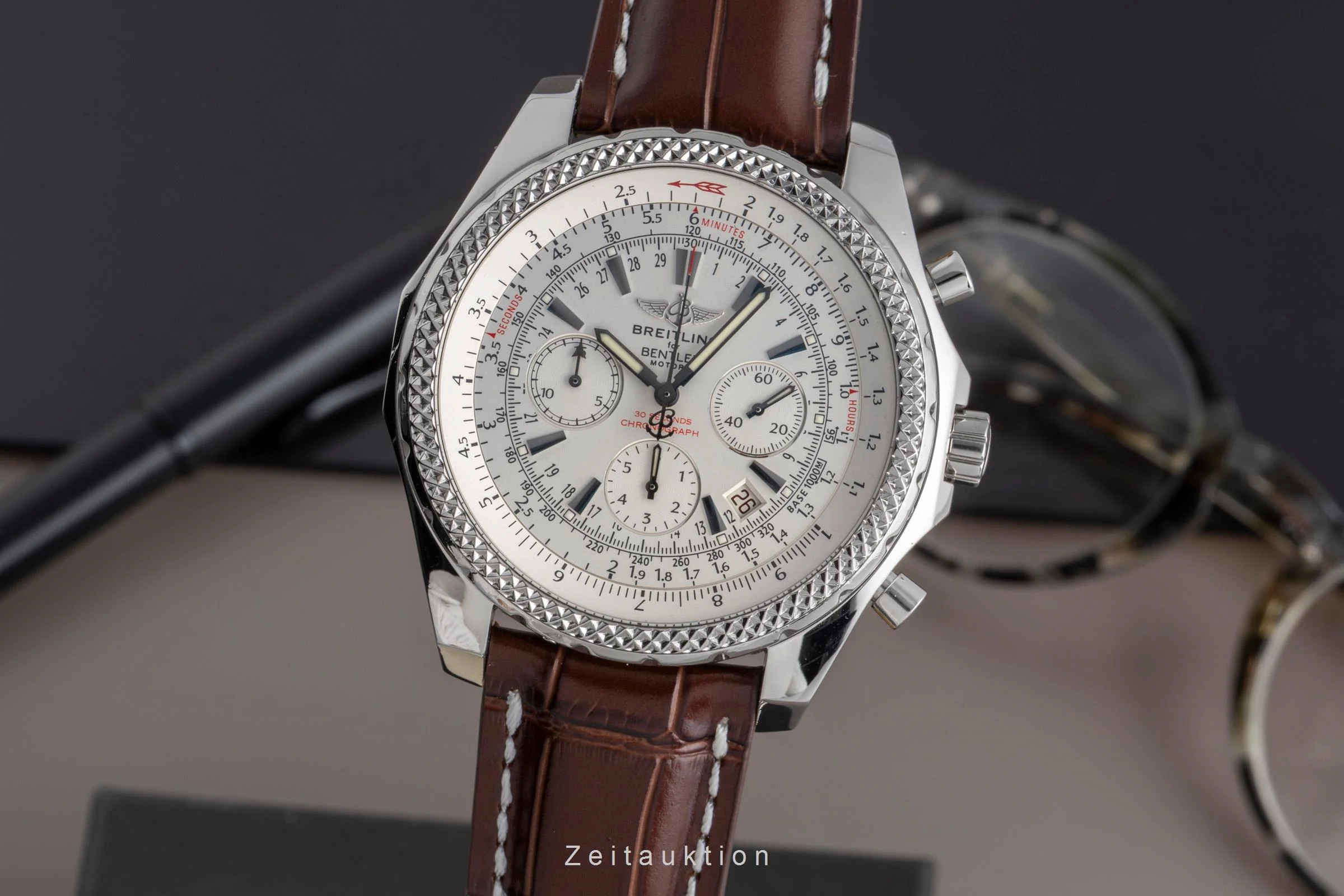 Breitling Bentley Motors chronograph steel / titanium automatic men's watch A25362  [2502673] - Image 2
