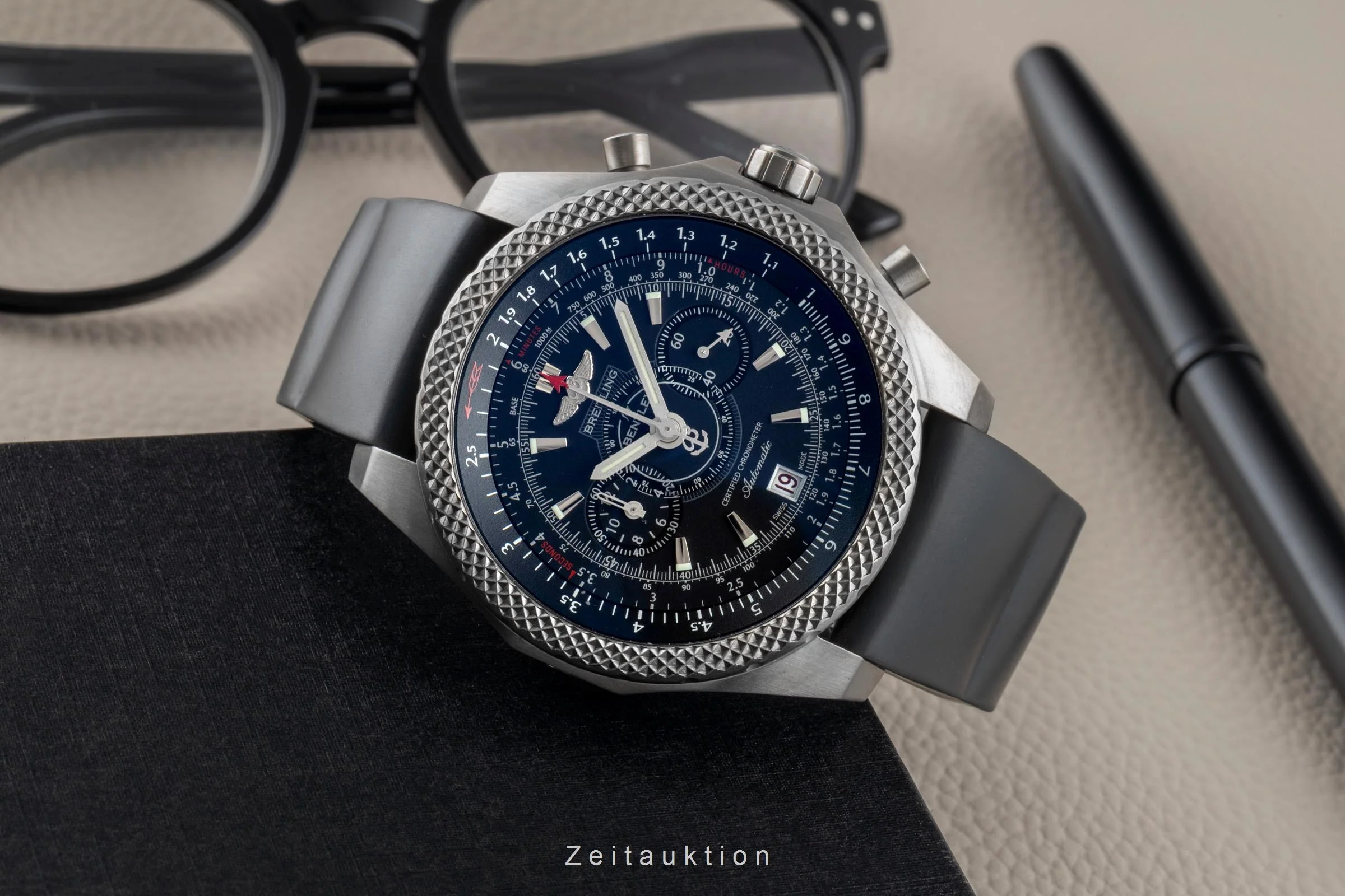 Breitling Bentley Motors chronograph titanium automatic men's watch E27365 Limited  [2600921] - Image 3