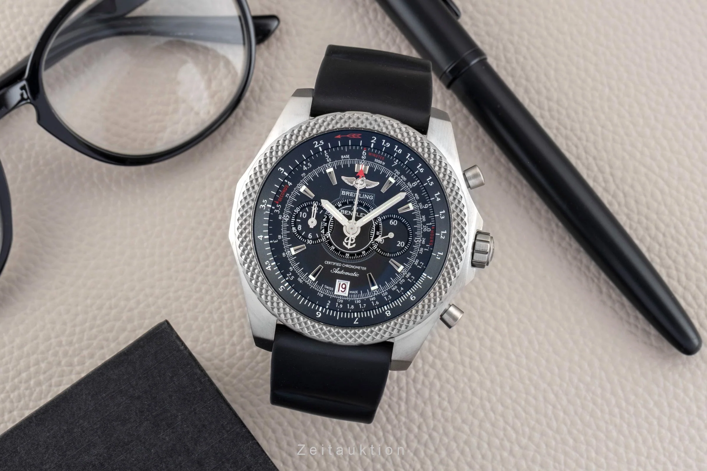 Breitling Bentley Motors chronograph titanium automatic men's watch E27365 Limited  [2600921] - Image 4