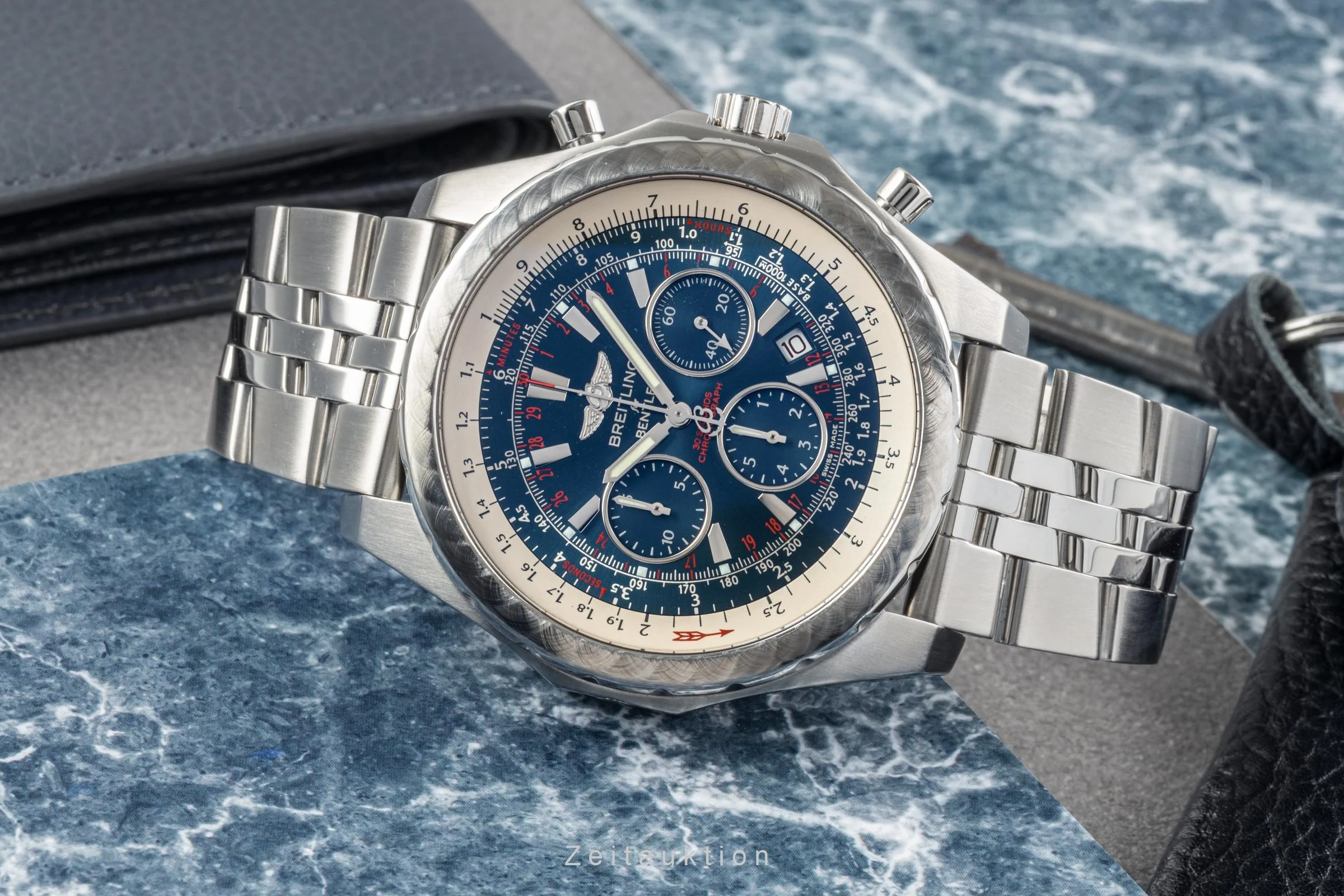 Breitling Bentley Motors T chronograph steel automatic men's watch A2536513  [2303149] - Image 2