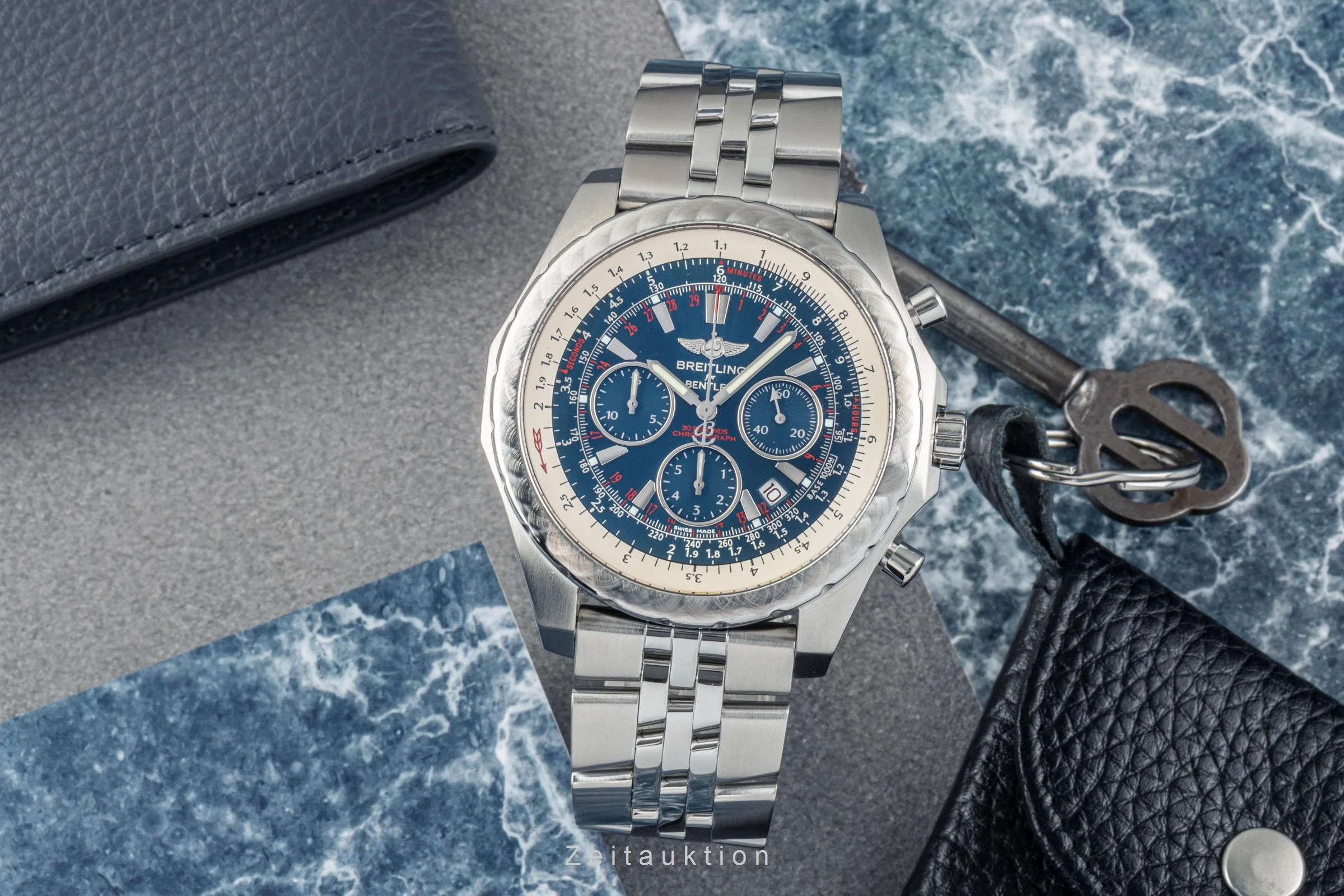Breitling Bentley Motors T chronograph steel automatic men's watch A2536513  [2303149] - Image 3