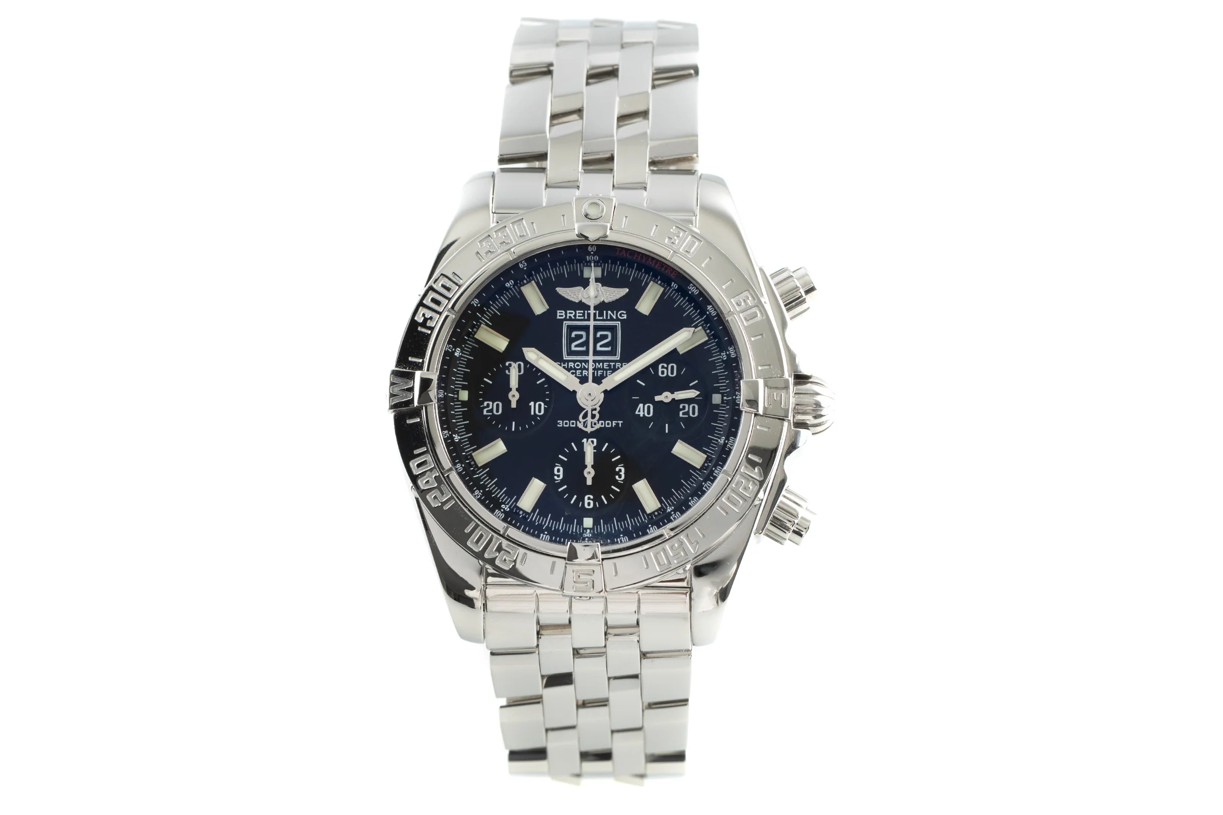 Breitling Blackbird chronograph steel automatic men's watch A44359 LP: 5550EUR  [2110615] - Image 4