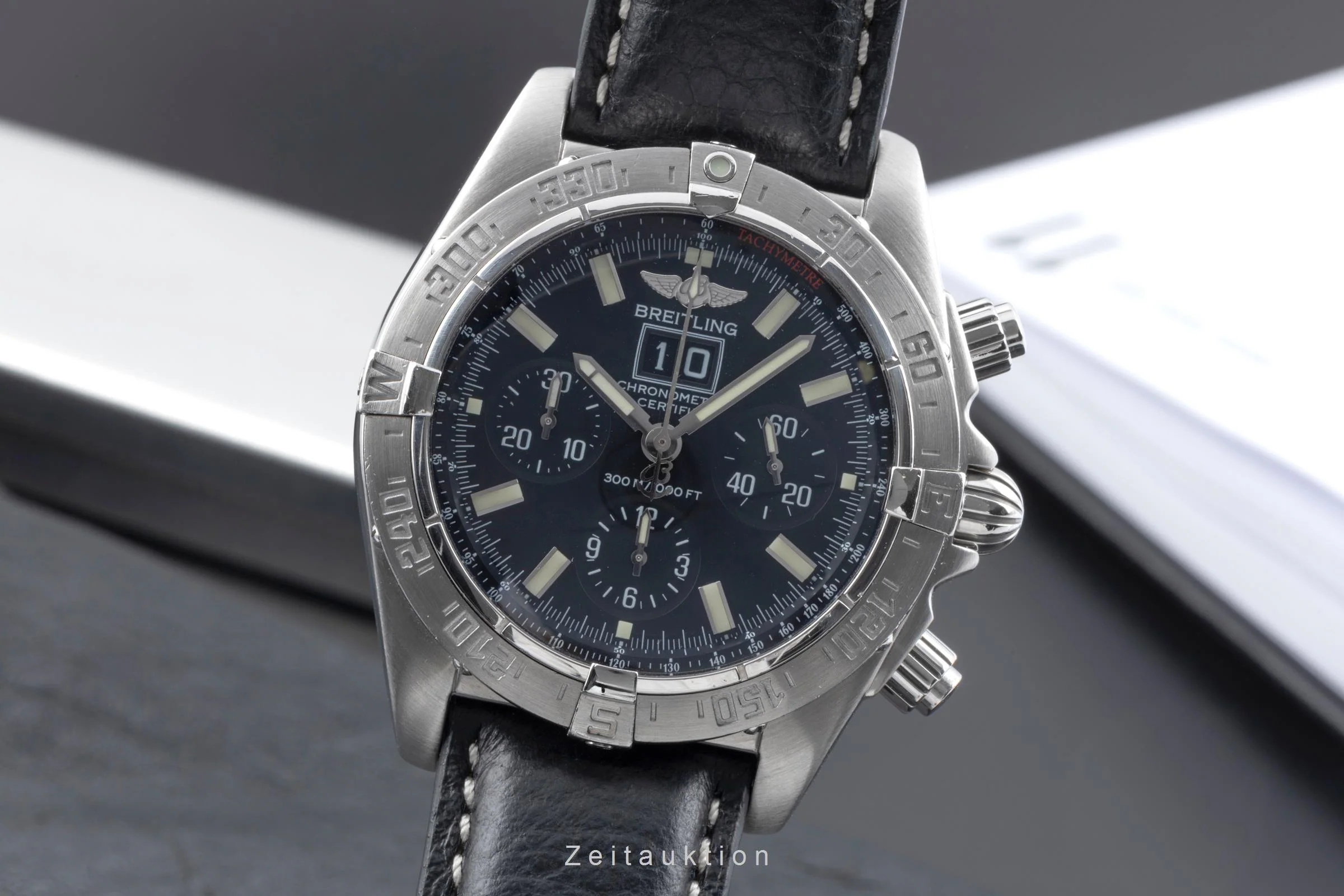 Breitling Blackbird chronograph steel automatic men's watch A44359  [2504493] - Image 2