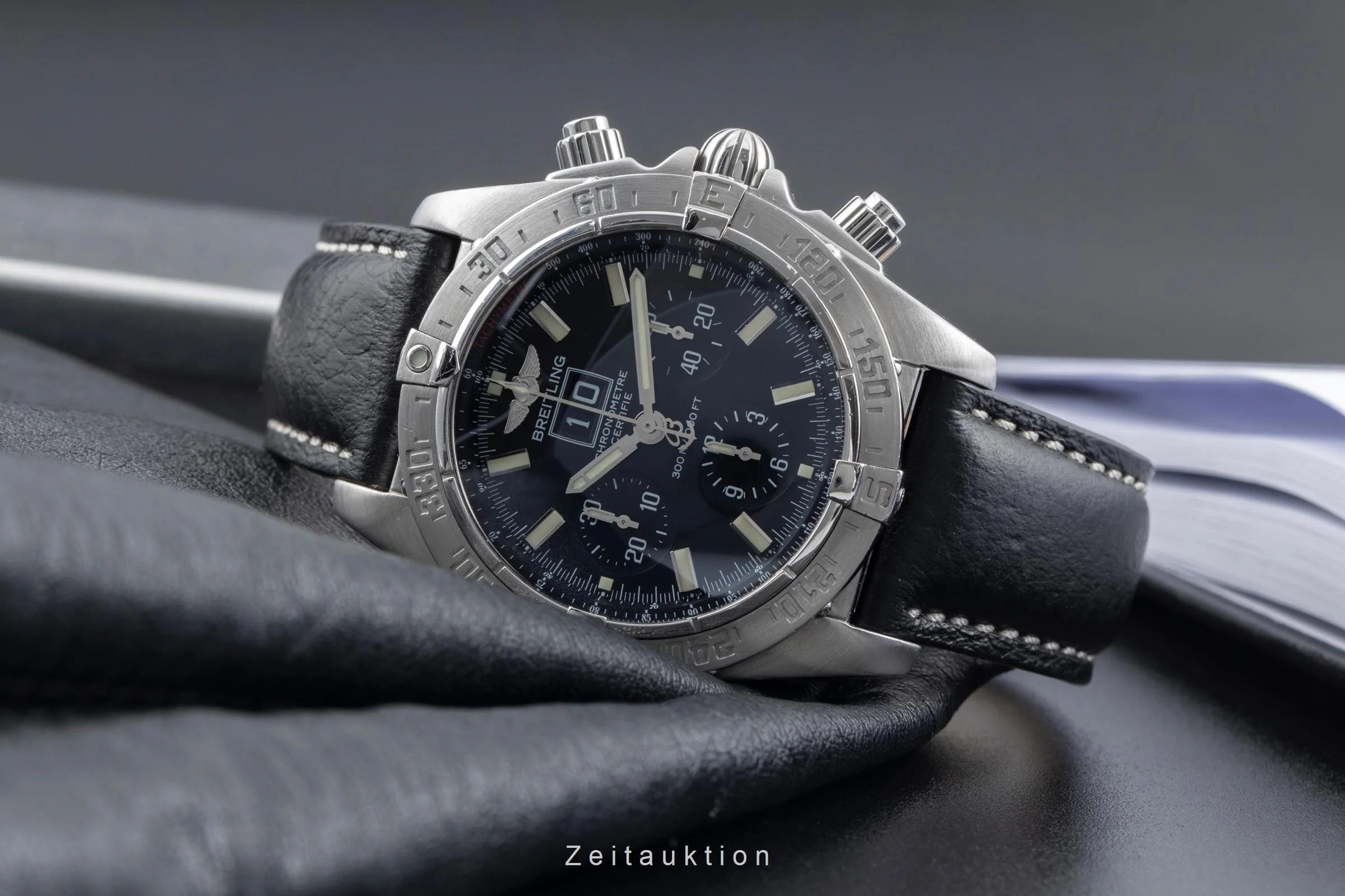 Breitling Blackbird chronograph steel automatic men's watch A44359  [2504493] - Image 3