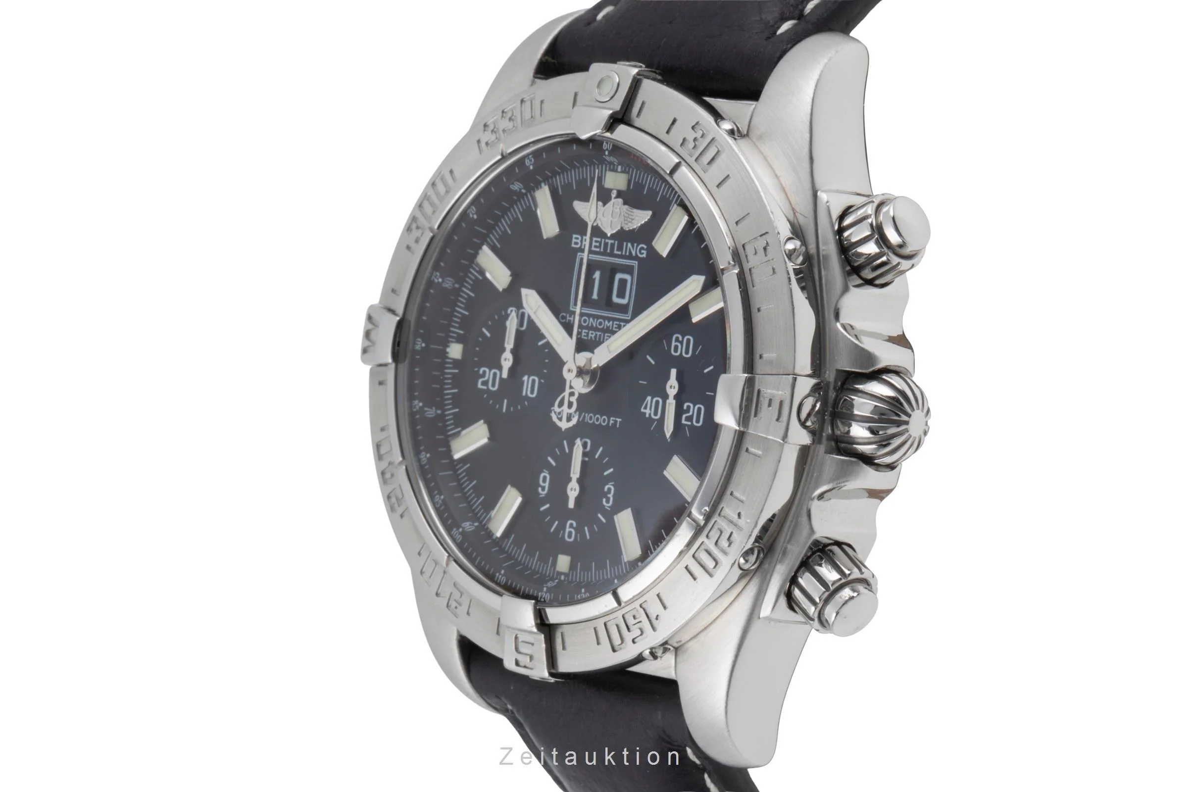 Breitling Blackbird chronograph steel automatic men's watch A44359  [2504493] - Image 7