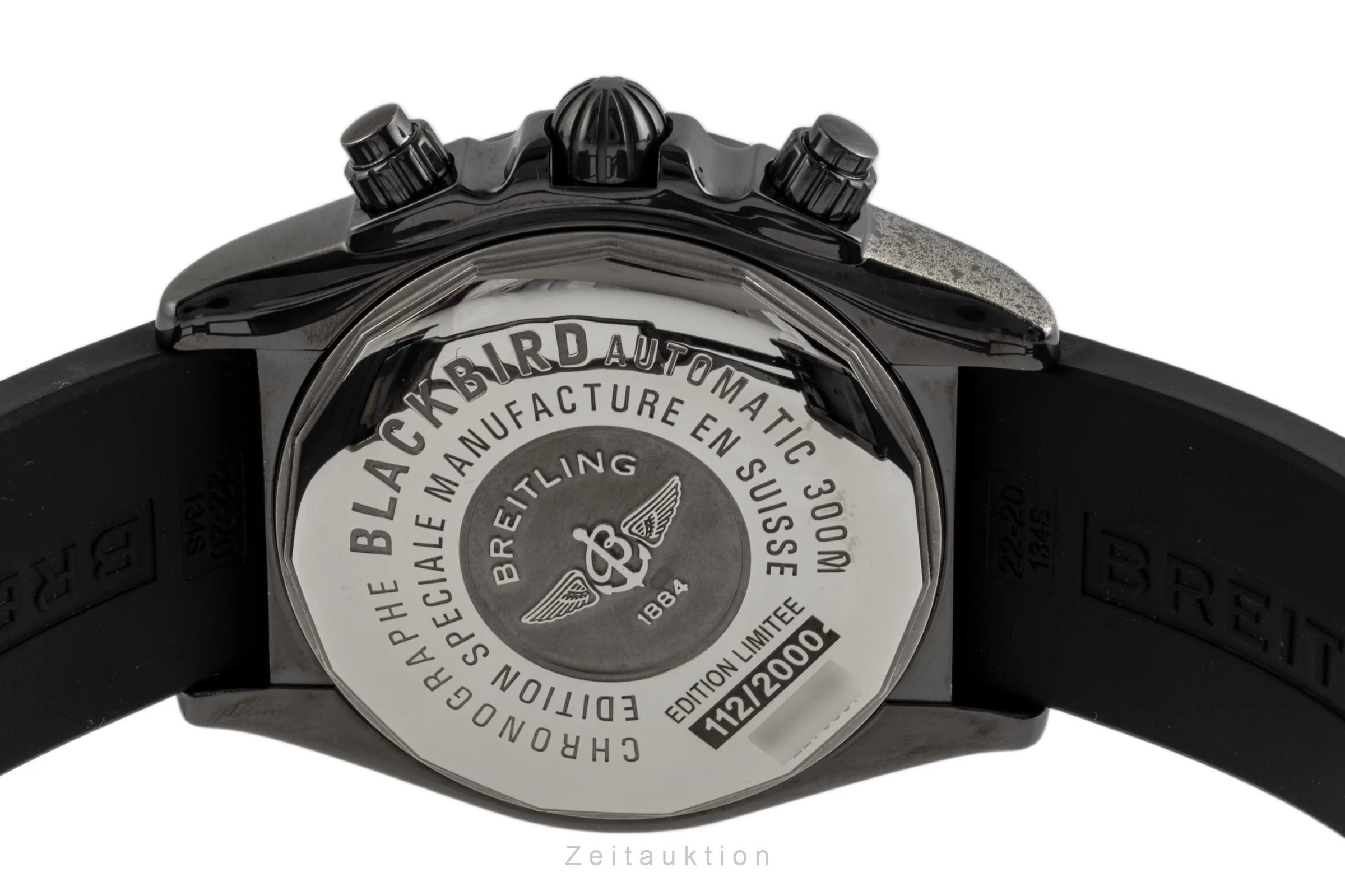 Breitling Blackbird chronograph steel automatic men's watch M44359 Limited  [2302821] - Image 10