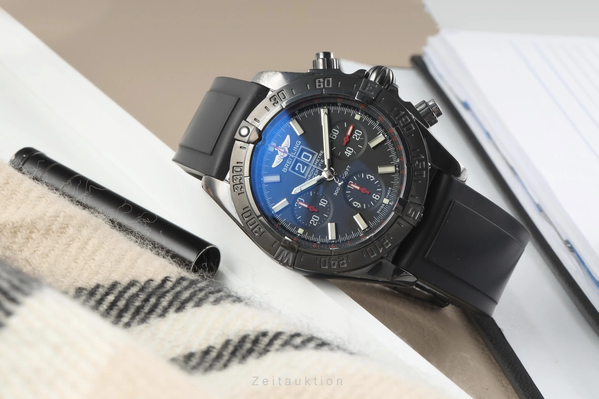 Breitling Blackbird chronograph steel automatic men's watch M44359 Limited  [2302821] - Image 2