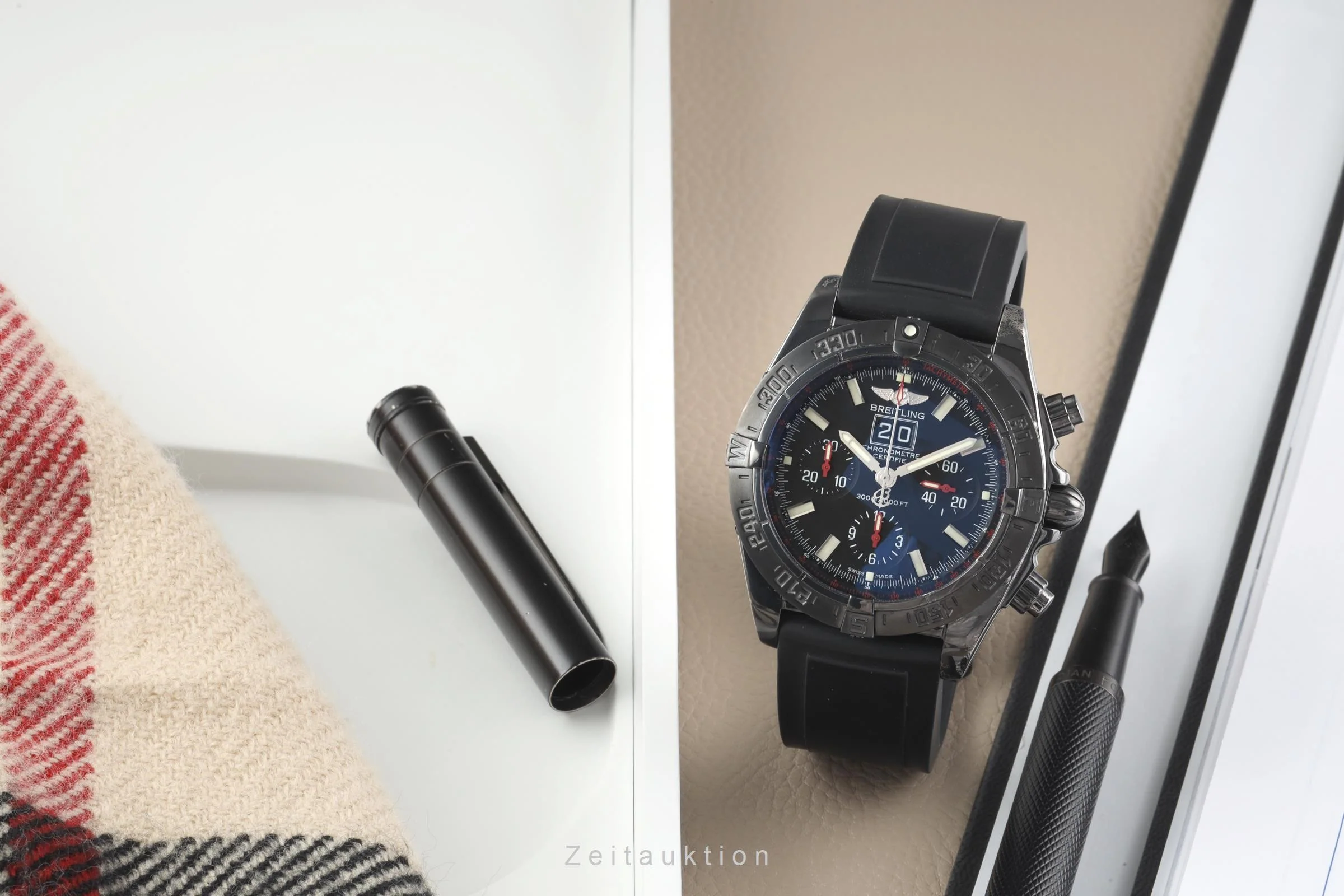 Breitling Blackbird chronograph steel automatic men's watch M44359 Limited  [2302821] - Image 3