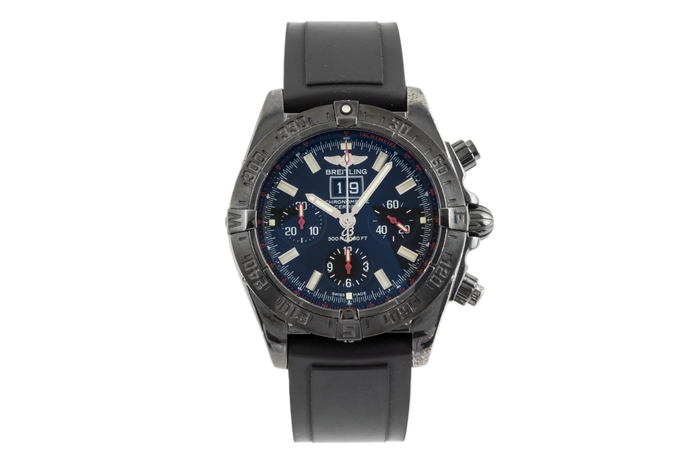 Breitling Blackbird chronograph steel automatic men's watch M44359 Limited  [2302821] - Image 4