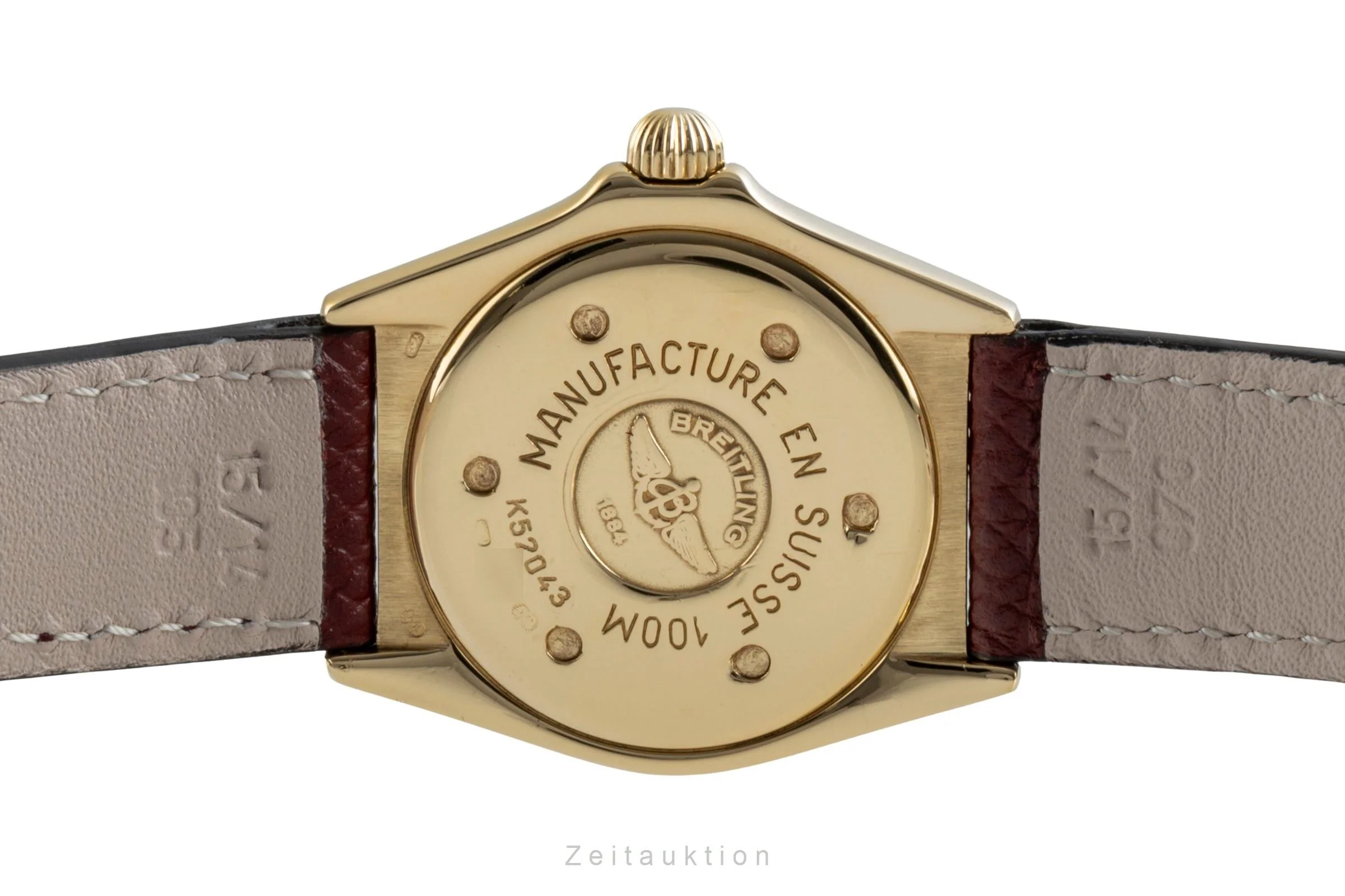 Breitling Callistino 18 ct gold quartz women's watch K52043  [2505562] - Image 12