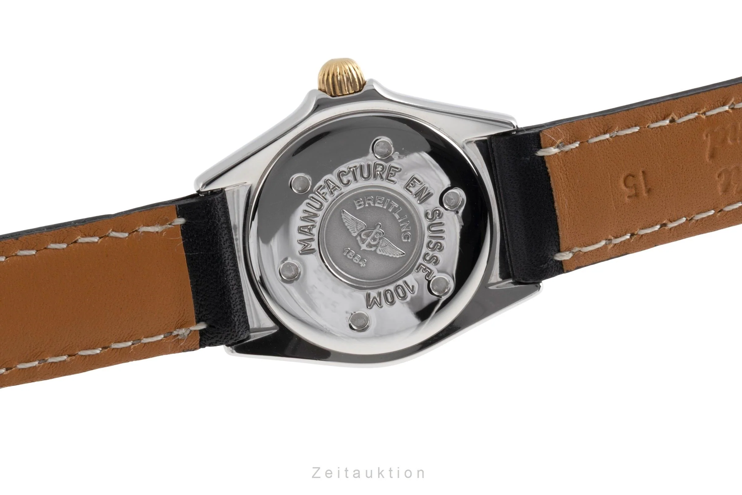 Breitling Callistino gilt / steel quartz women's watch B52044  [2502319] - Image 11