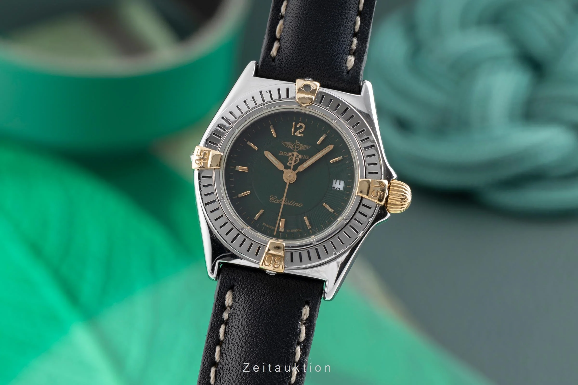 Breitling Callistino gilt / steel quartz women's watch B52044  [2502319] - Image 2