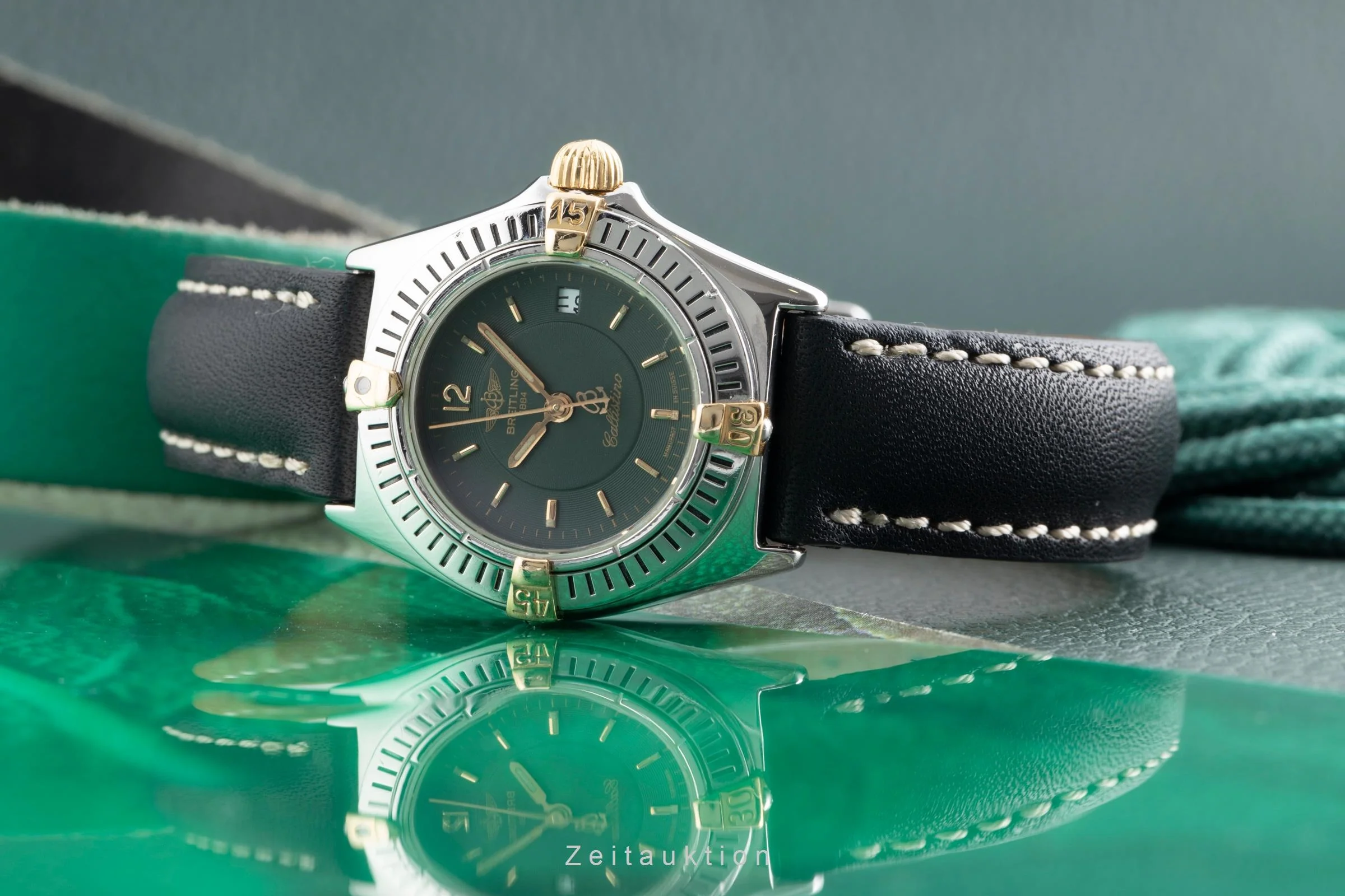 Breitling Callistino gilt / steel quartz women's watch B52044  [2502319] - Image 3