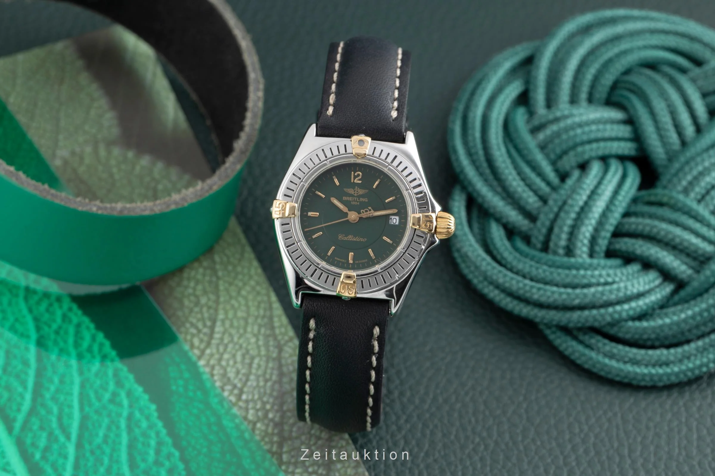 Breitling Callistino gilt / steel quartz women's watch B52044  [2502319] - Image 4