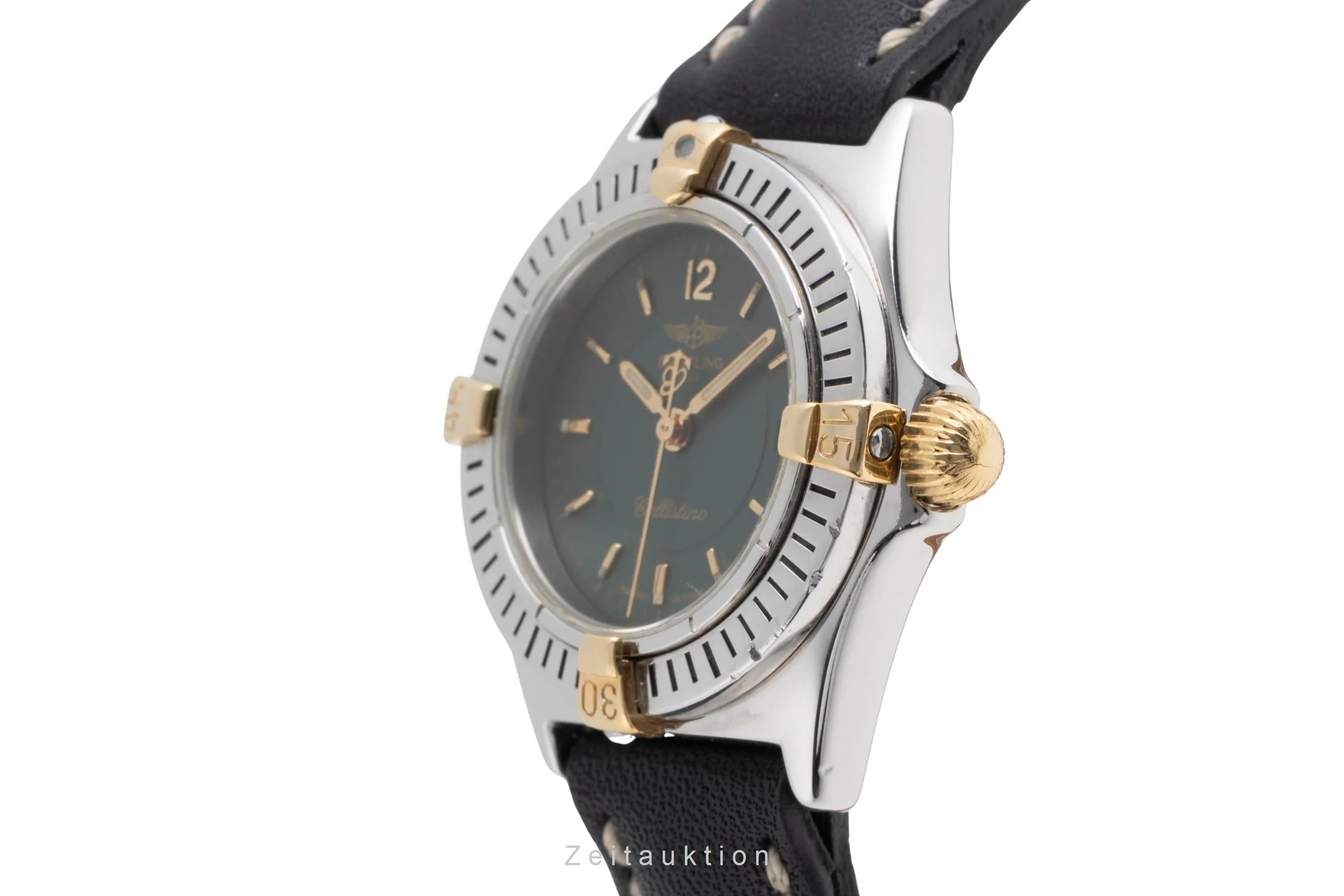 Breitling Callistino gilt / steel quartz women's watch B52044  [2502319] - Image 7