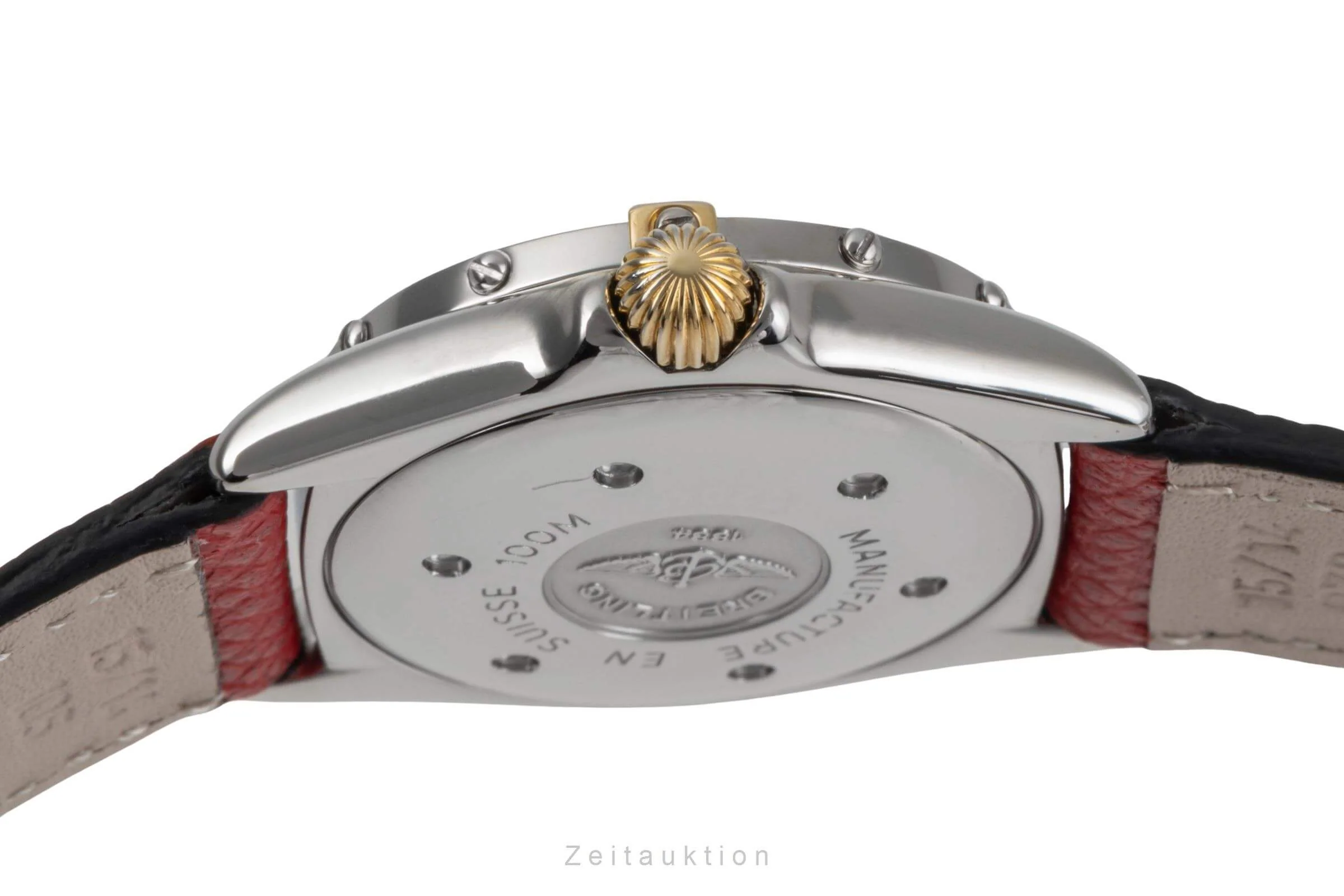 Breitling Callistino steel / gold quartz women's watch B52045  [2405340] - Image 10