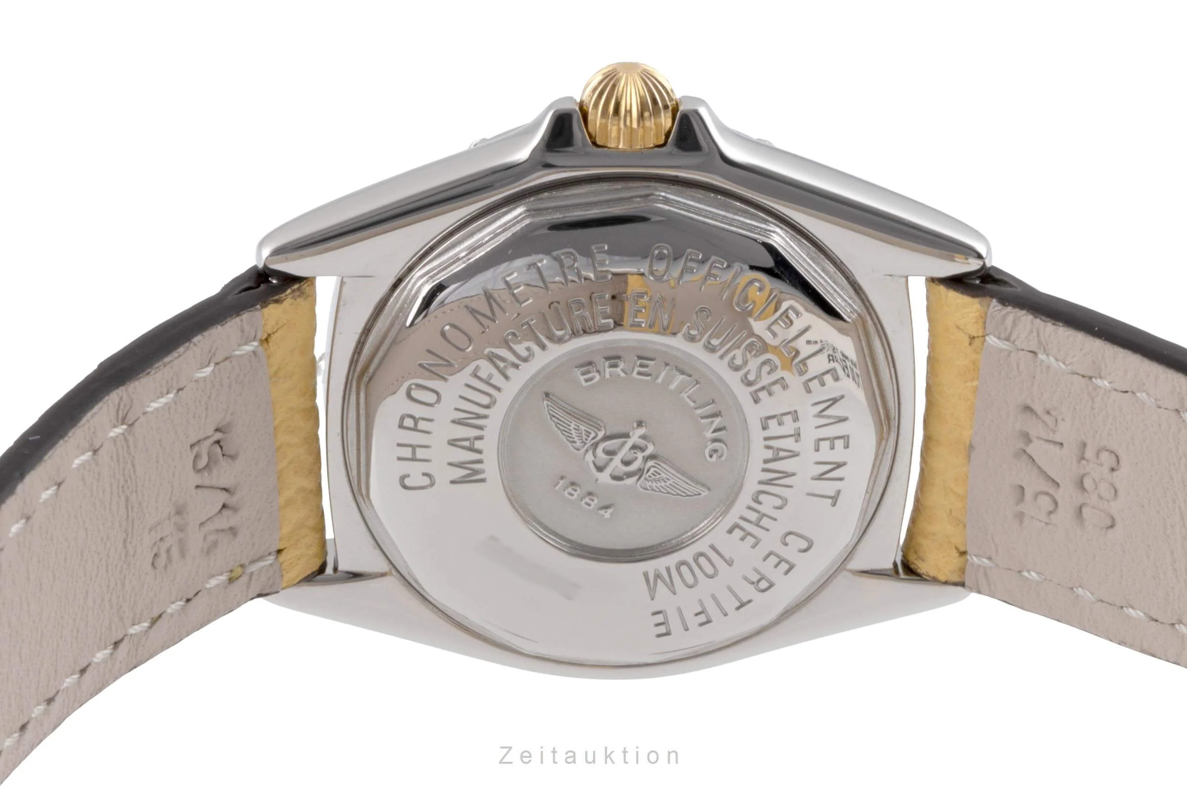 Breitling Callistino steel / gold quartz women's watch B52345  [2500352] - Image 10