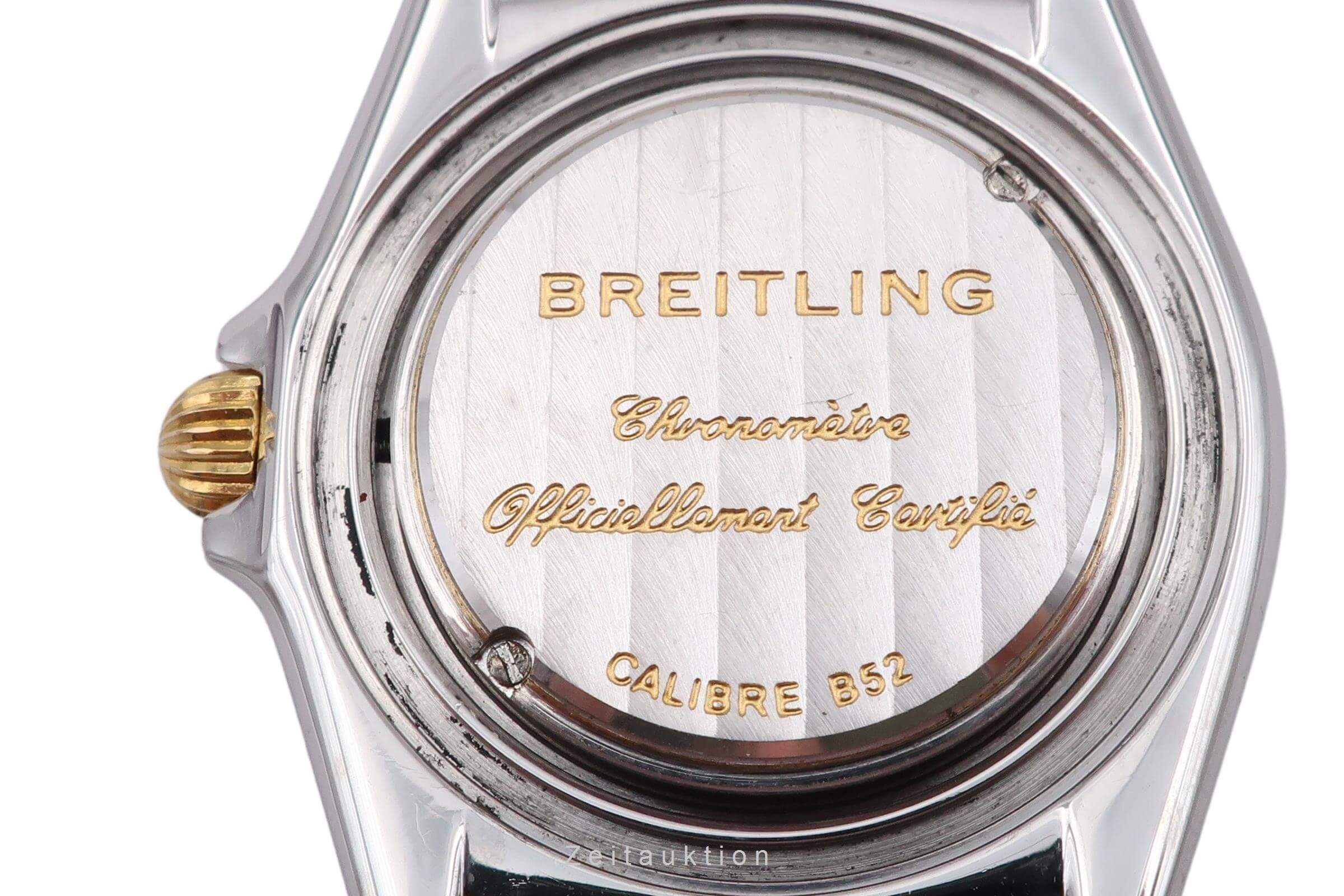 Breitling Callistino steel / gold quartz women's watch B52345  [2500352] - Image 14