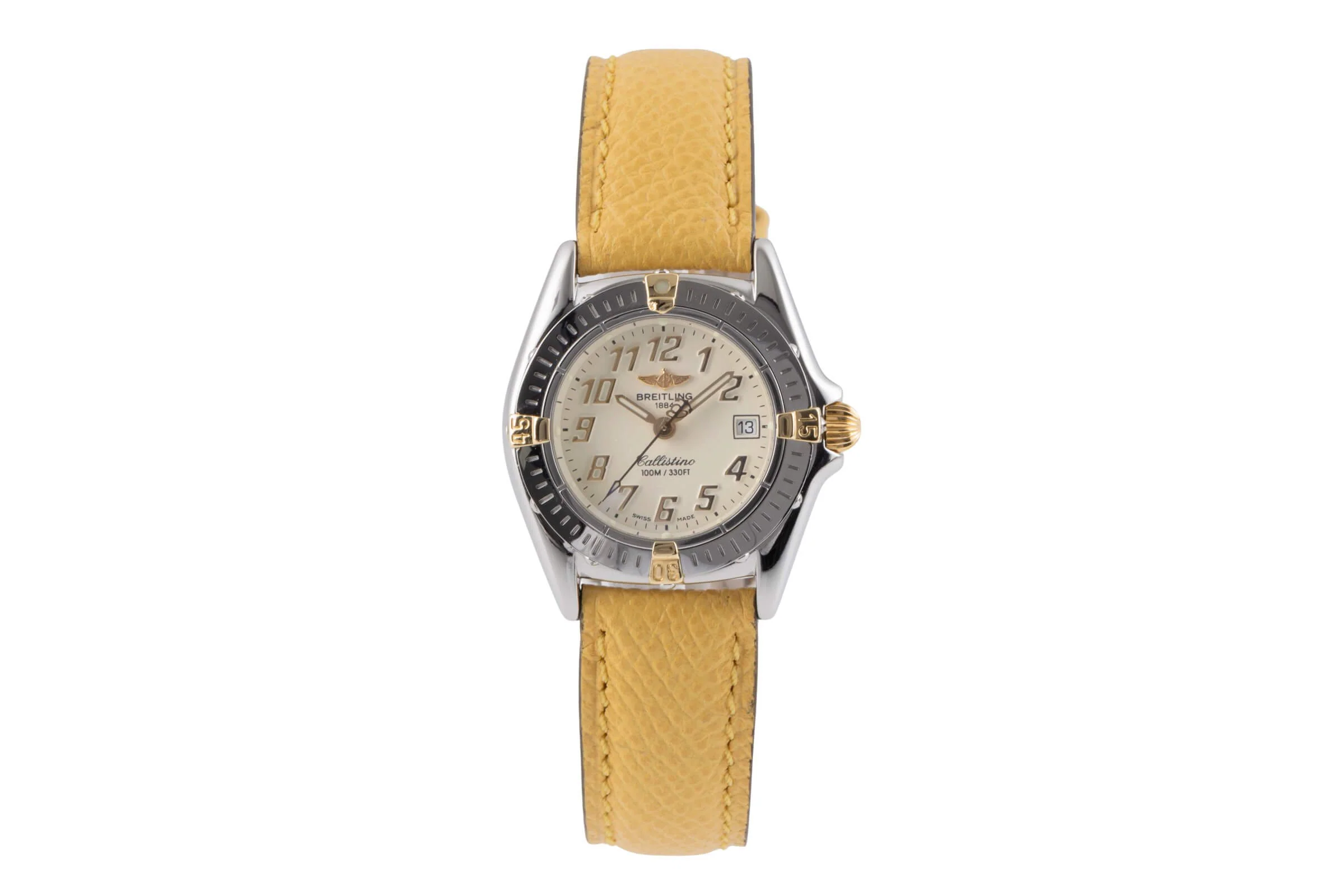 Breitling Callistino steel / gold quartz women's watch B52345  [2500352] - Image 5