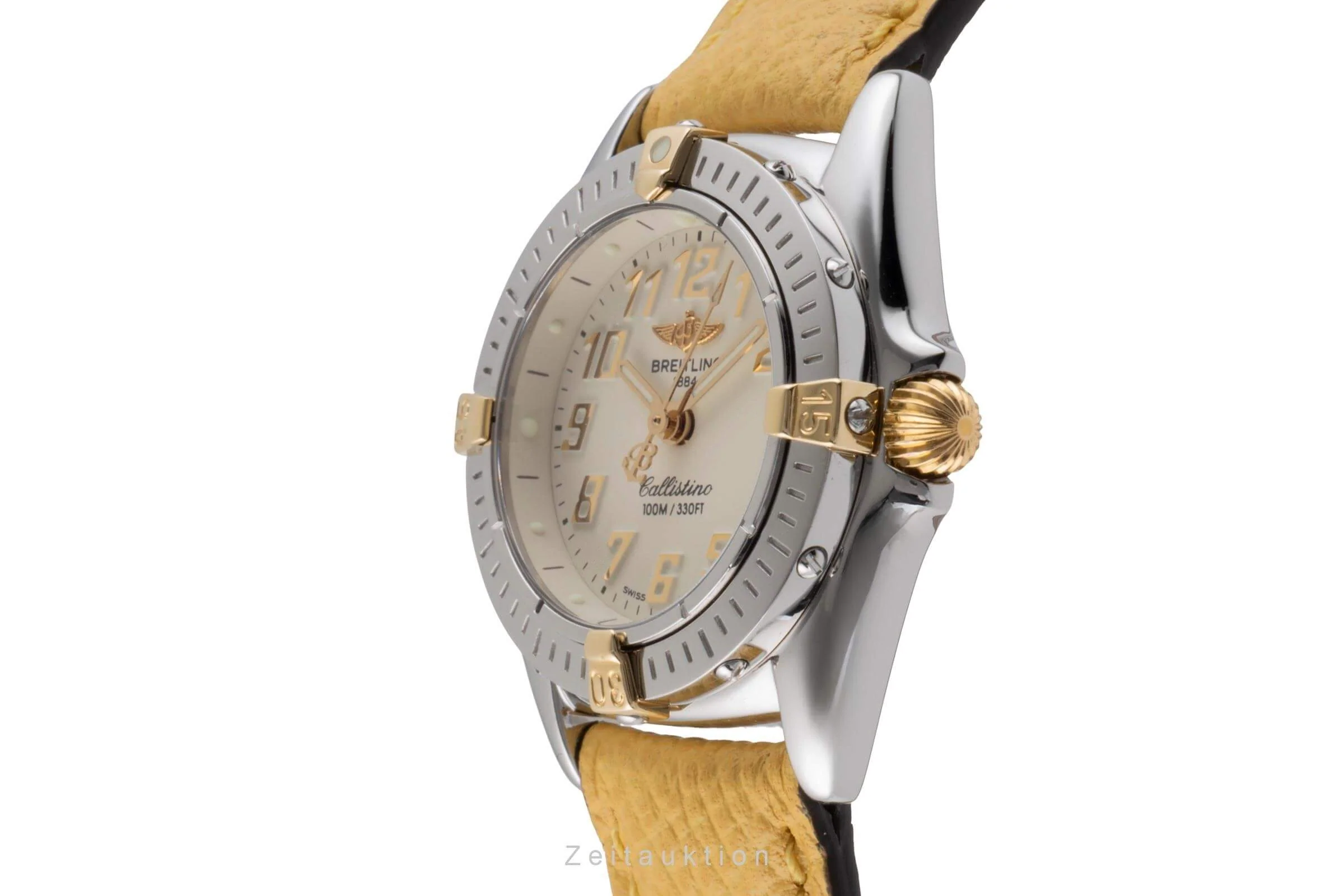 Breitling Callistino steel / gold quartz women's watch B52345  [2500352] - Image 7