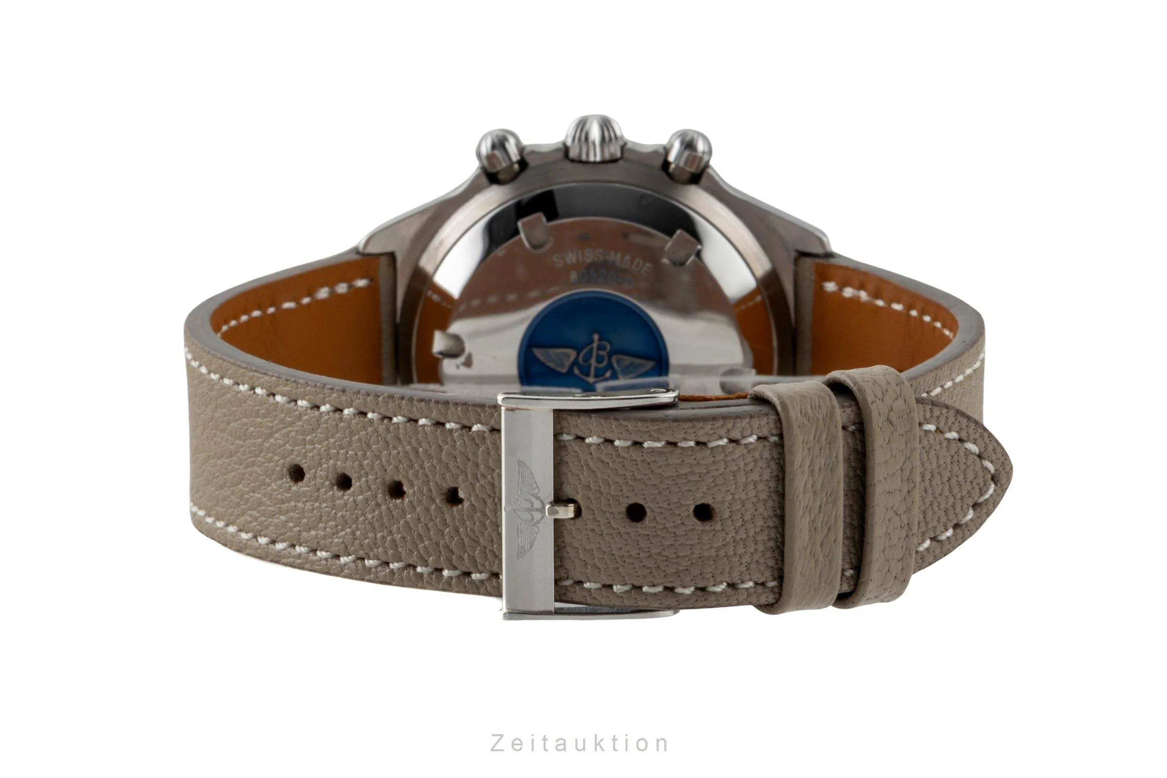 Breitling Callisto chronograph gilt / steel manual winding men's watch 80520  [2600900] - Image 13