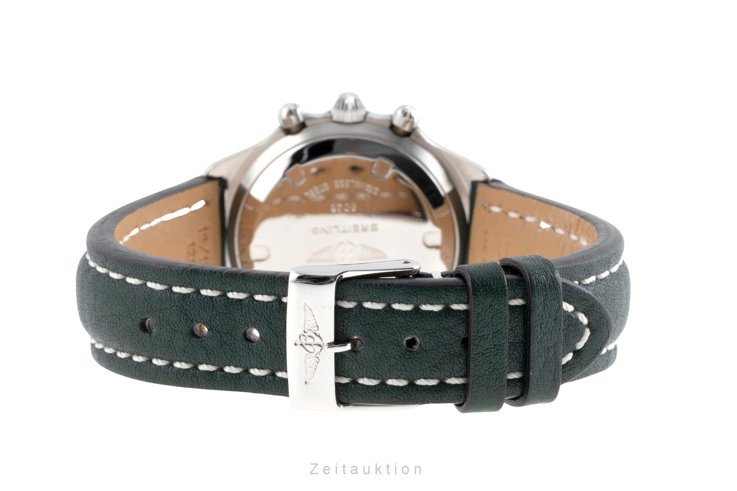 Breitling Callisto chronograph gilt / steel manual winding men's watch 80520N  [2502835] - Image 13