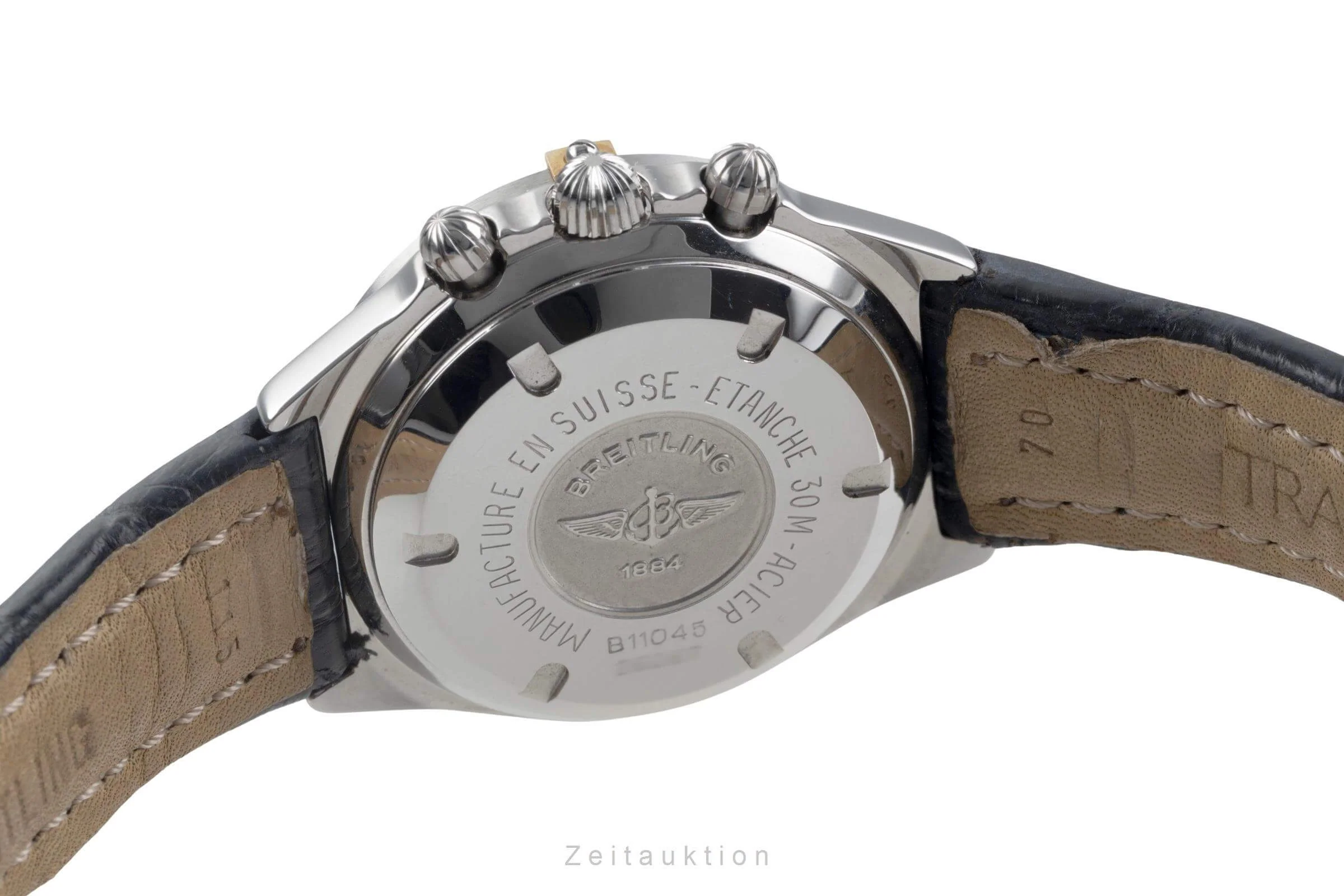 Breitling Callisto chronograph gilt / steel manual winding men's watch B11045  [2500277] - Image 10