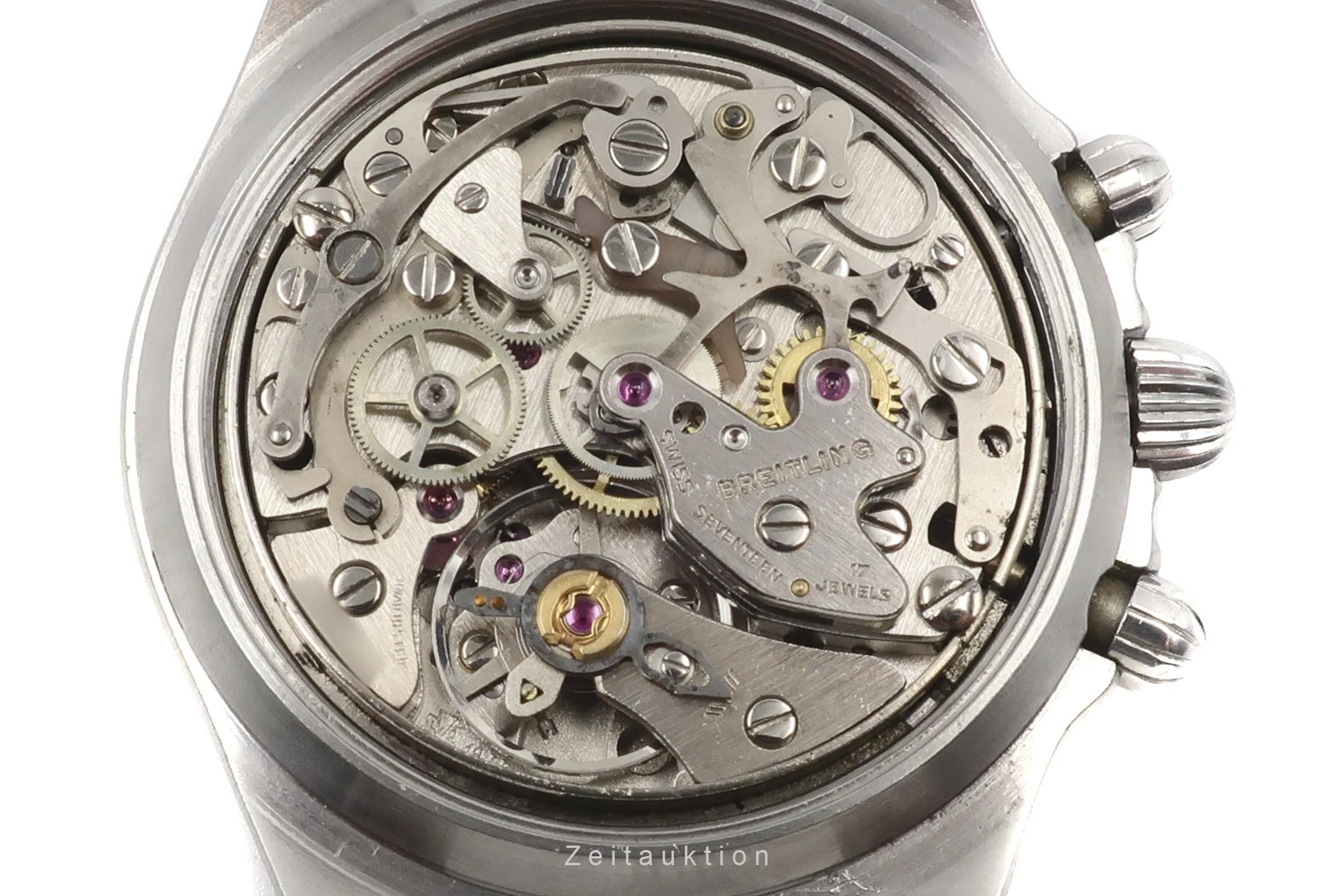 Breitling Callisto chronograph steel / gold manual winding men's watch 80520N  [2200595] - Image 11