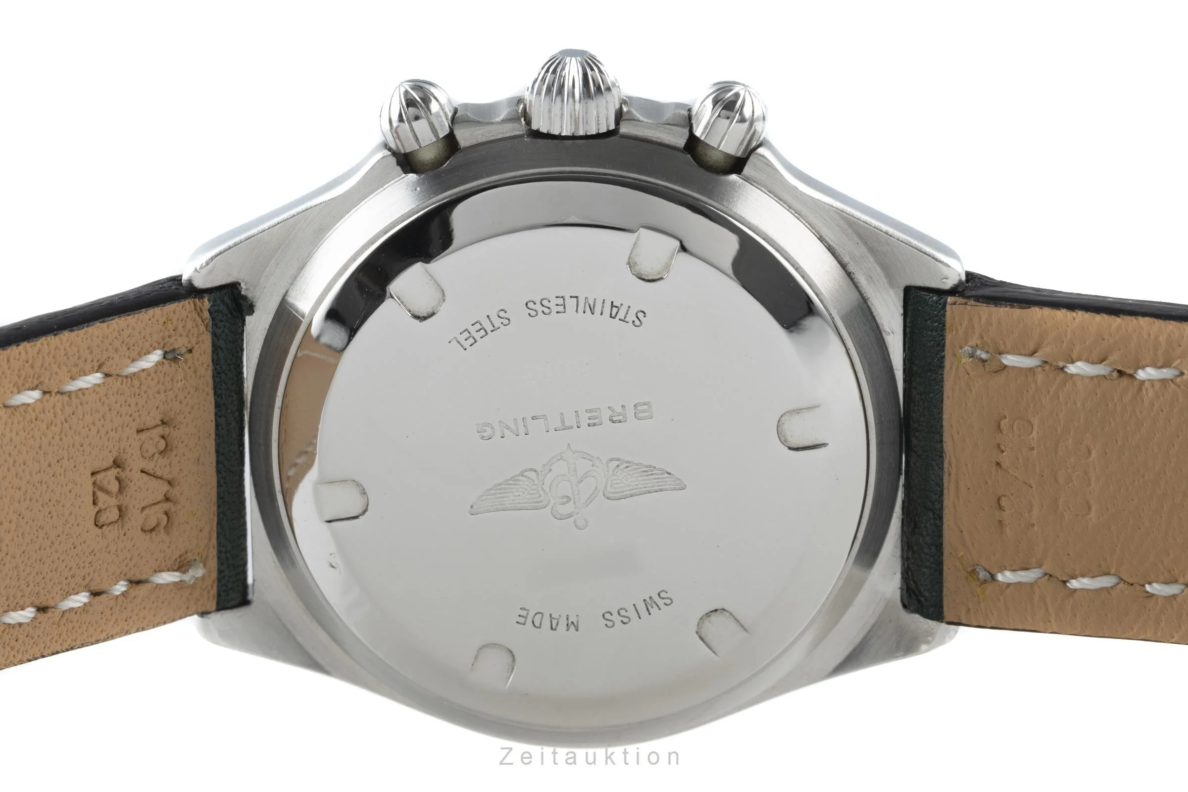 Breitling Callisto chronograph steel / gold manual winding men's watch 80520N  [2200595] - Image 12