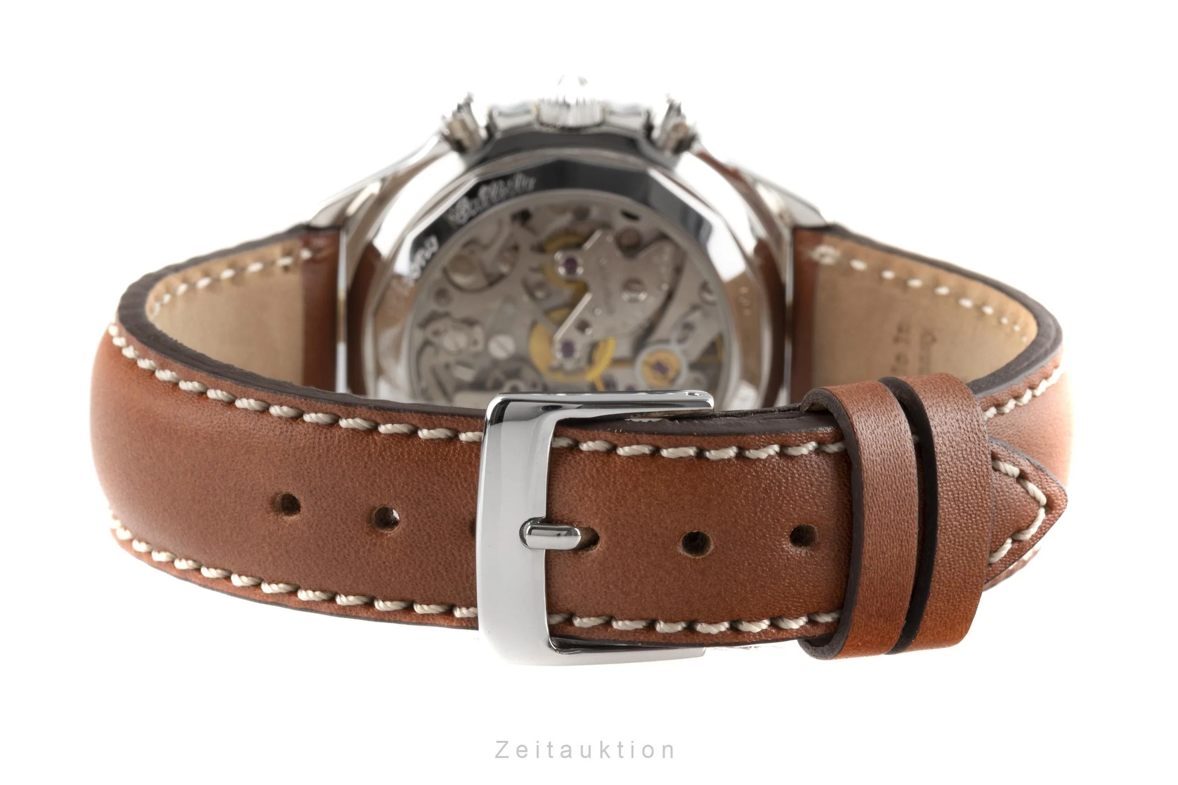 Breitling Callisto chronograph steel / gold manual winding men's watch B11047  [2203623] - Image 11