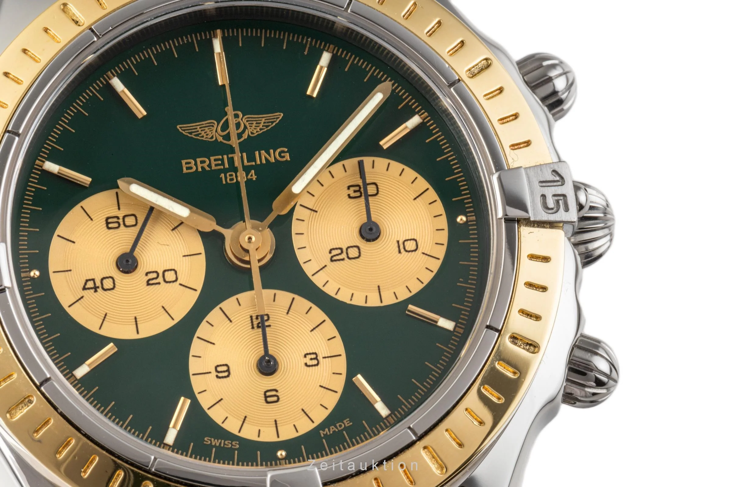 Breitling Callisto steel / gold manual winding men's watch D11047  [2300290] - Image 11