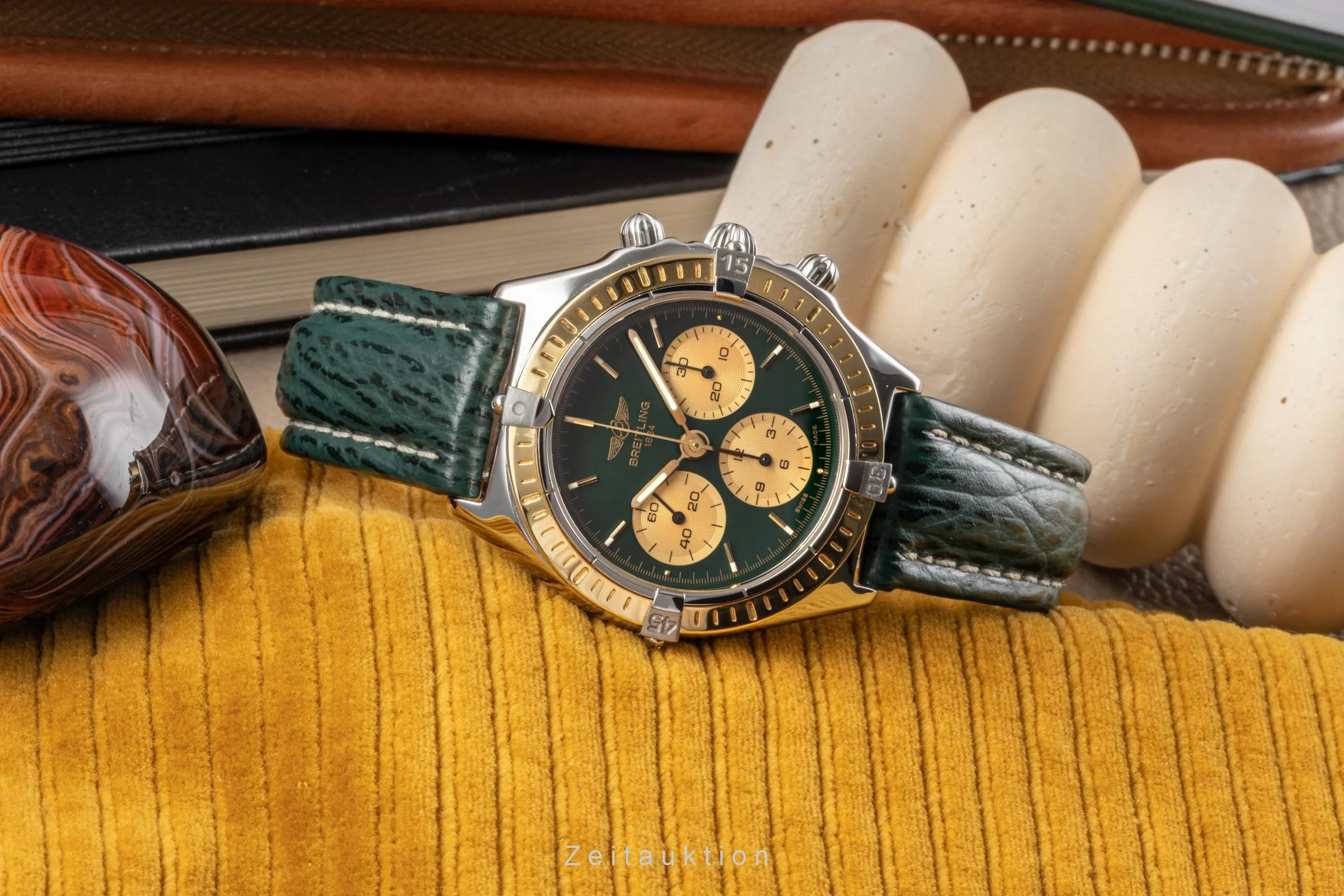 Breitling Callisto steel / gold manual winding men's watch D11047  [2300290] - Image 2