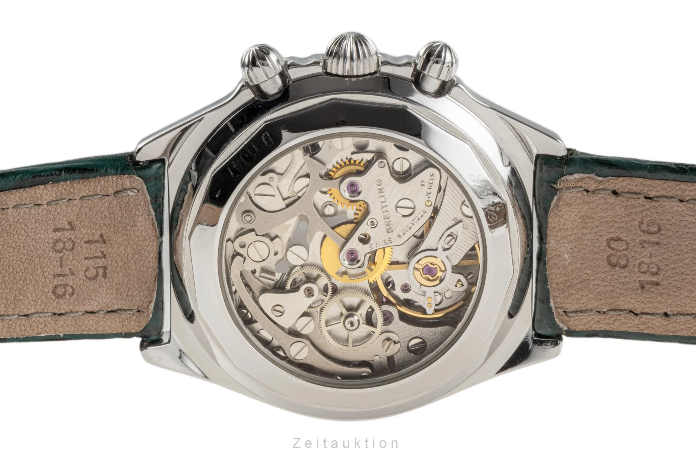 Breitling Callisto steel / gold manual winding men's watch D11047  [2300290] - Image 9