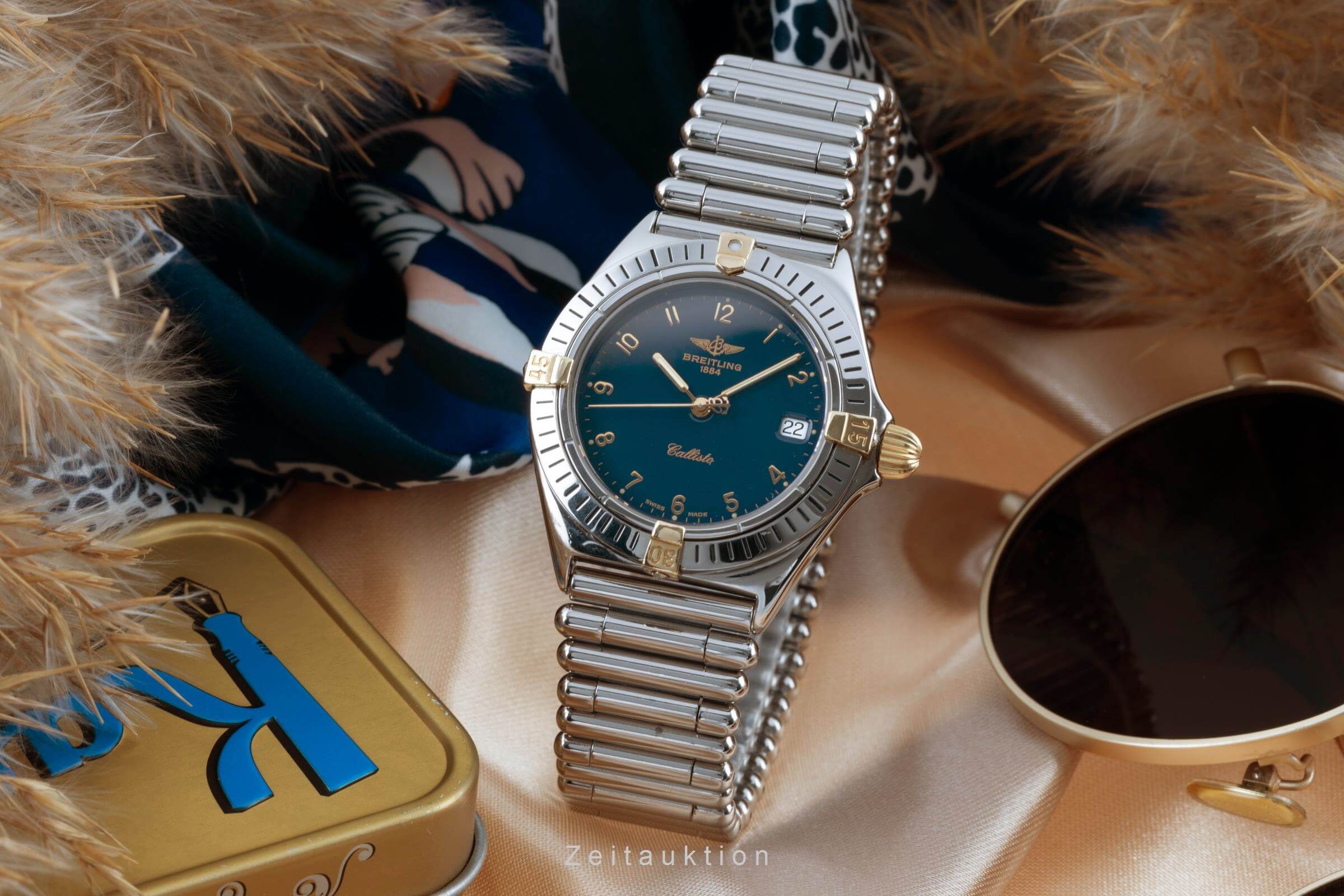 Breitling Callisto steel / gold quartz men's watch B57045  [2403555] - Image 3