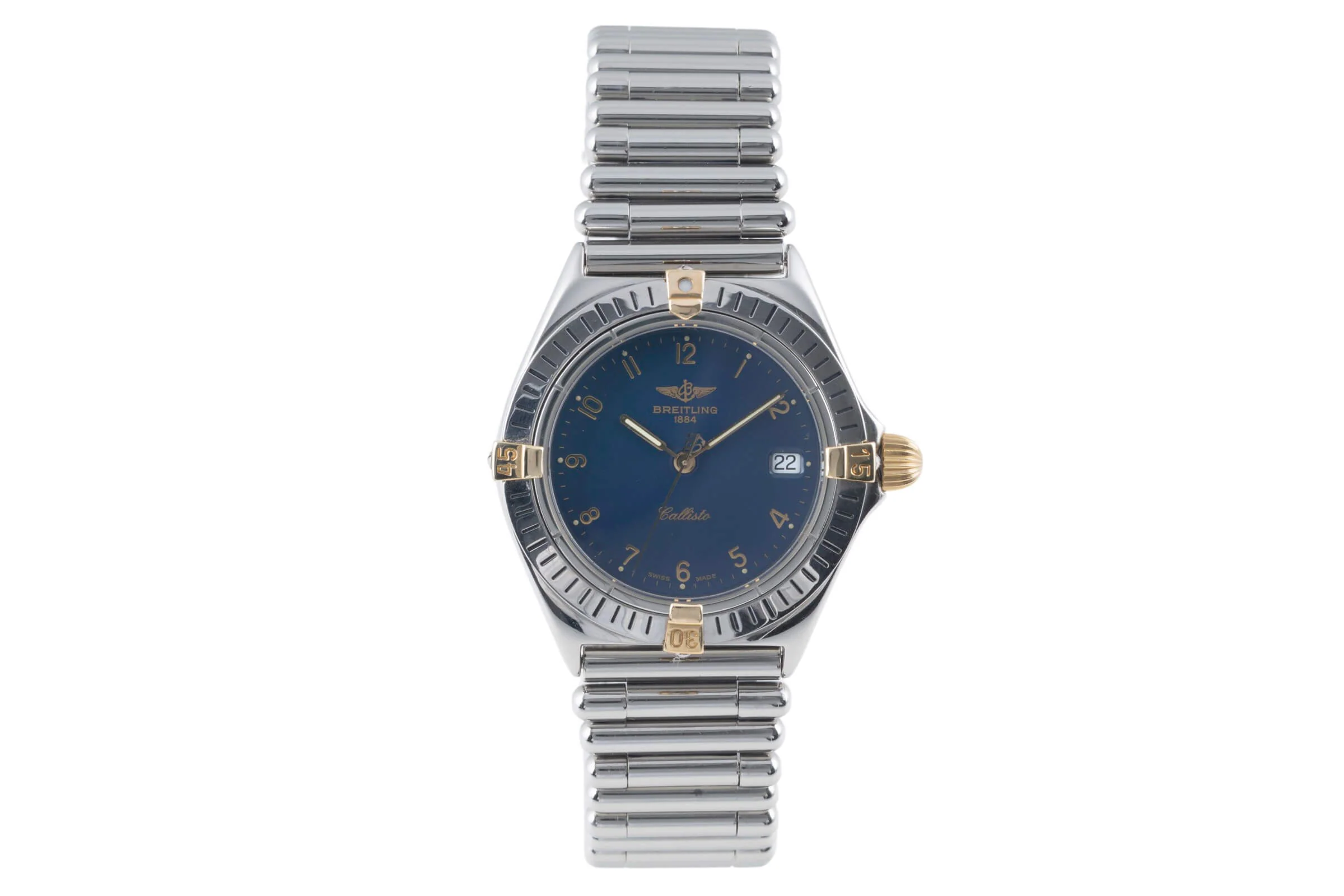 Breitling Callisto steel / gold quartz men's watch B57045  [2403555] - Image 4