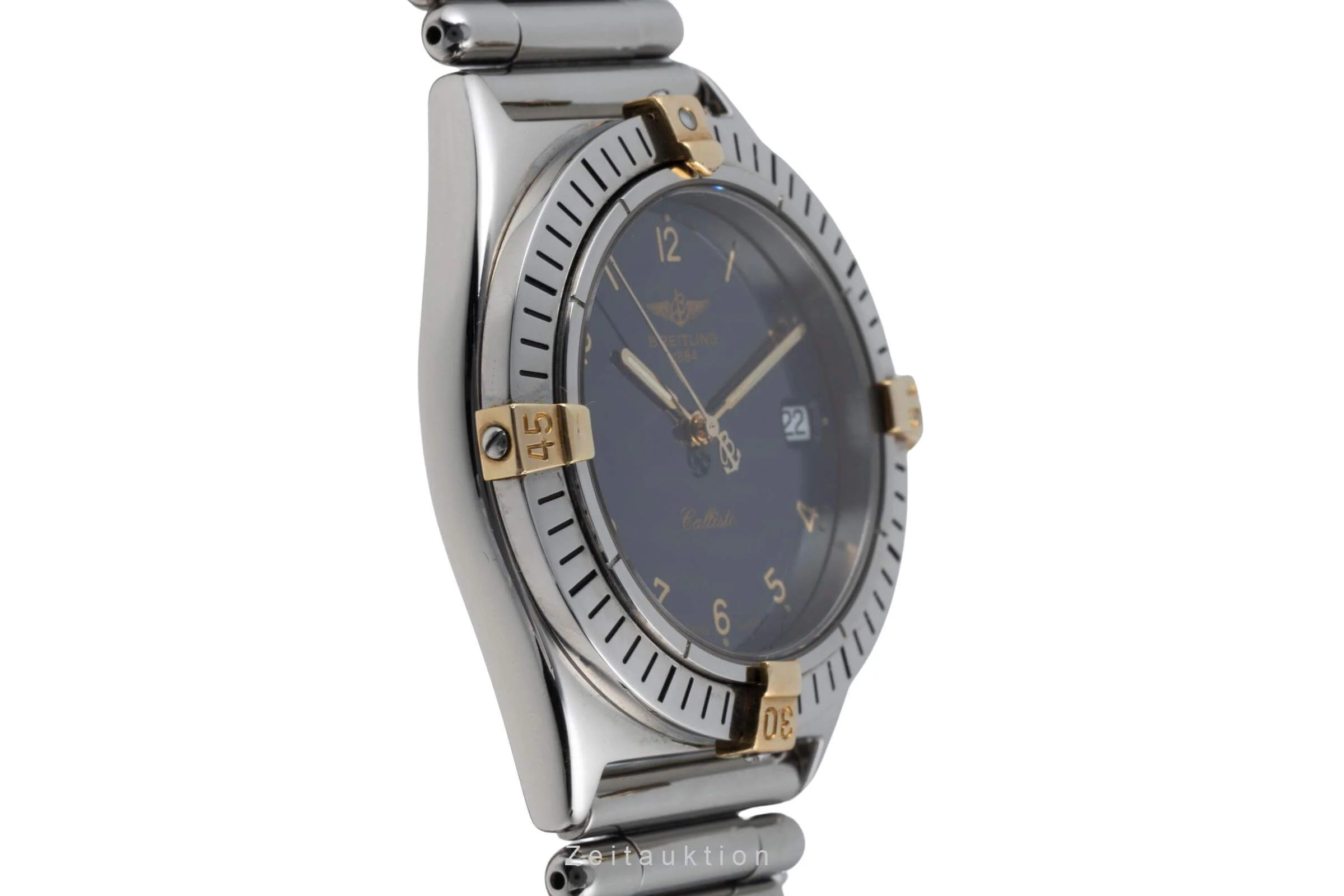 Breitling Callisto steel / gold quartz men's watch B57045  [2403555] - Image 7