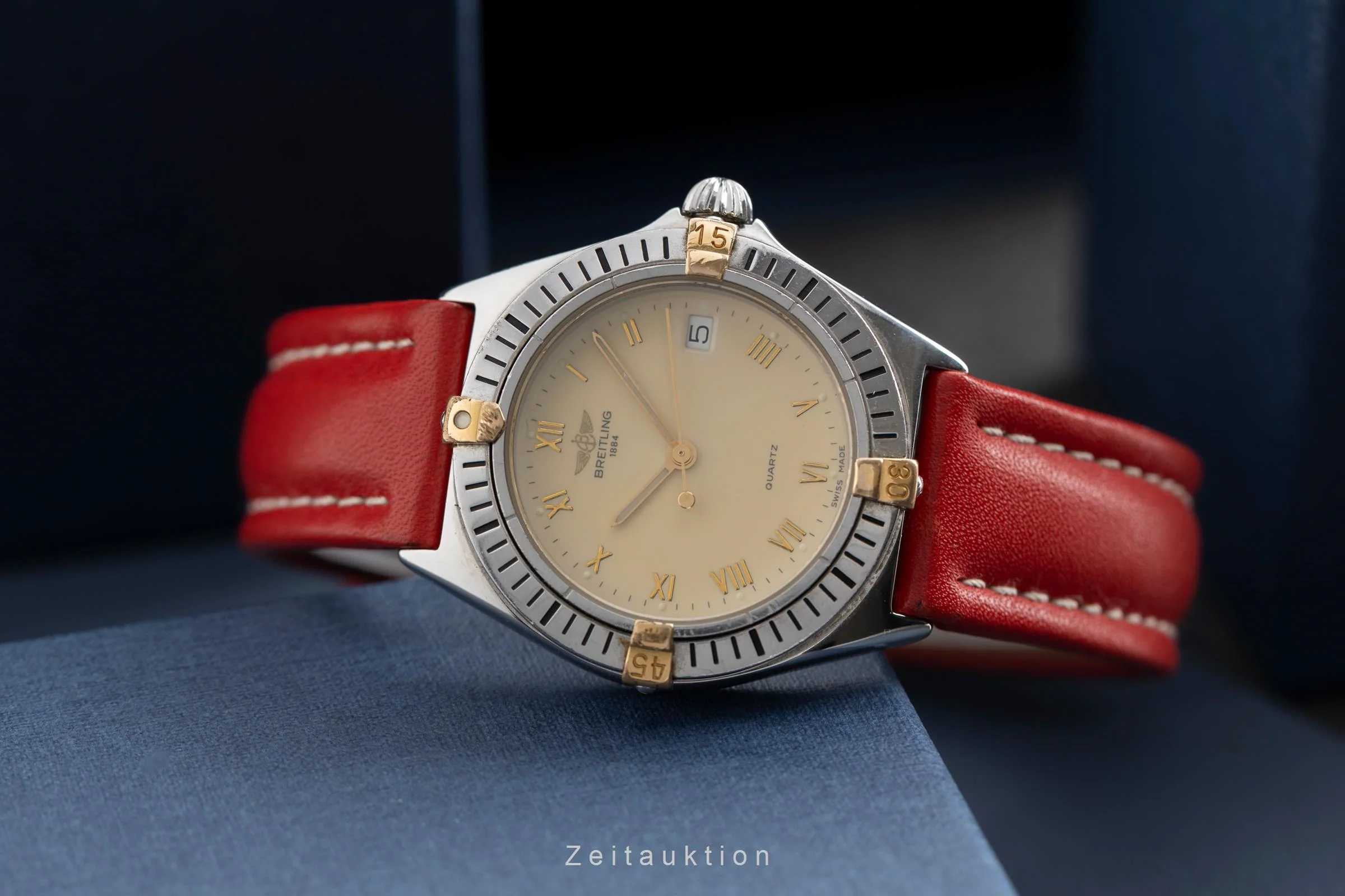 Breitling Callisto steel / gold quartz men's watch B57045  [2502663] - Image 3
