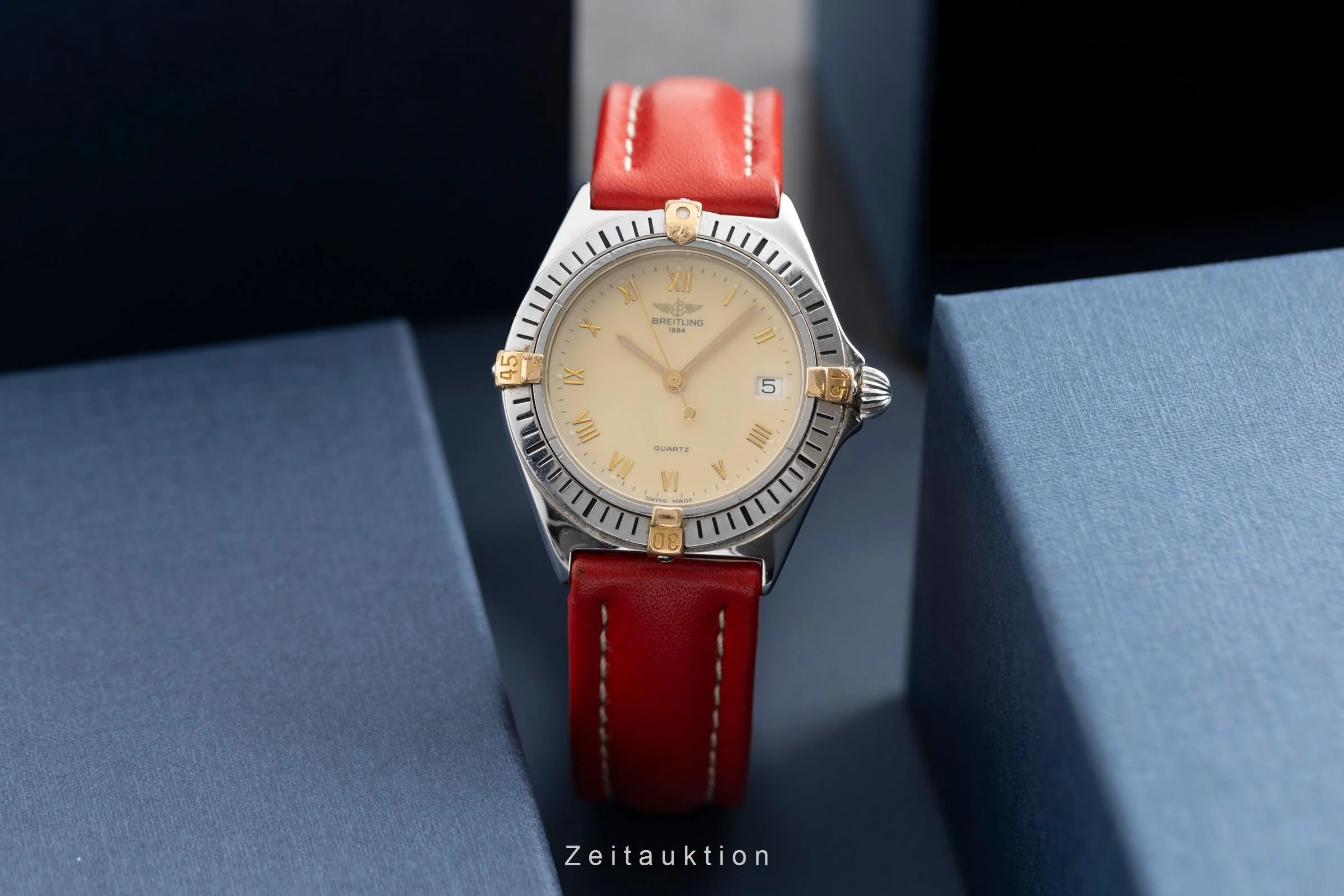 Breitling Callisto steel / gold quartz men's watch B57045  [2502663] - Image 4