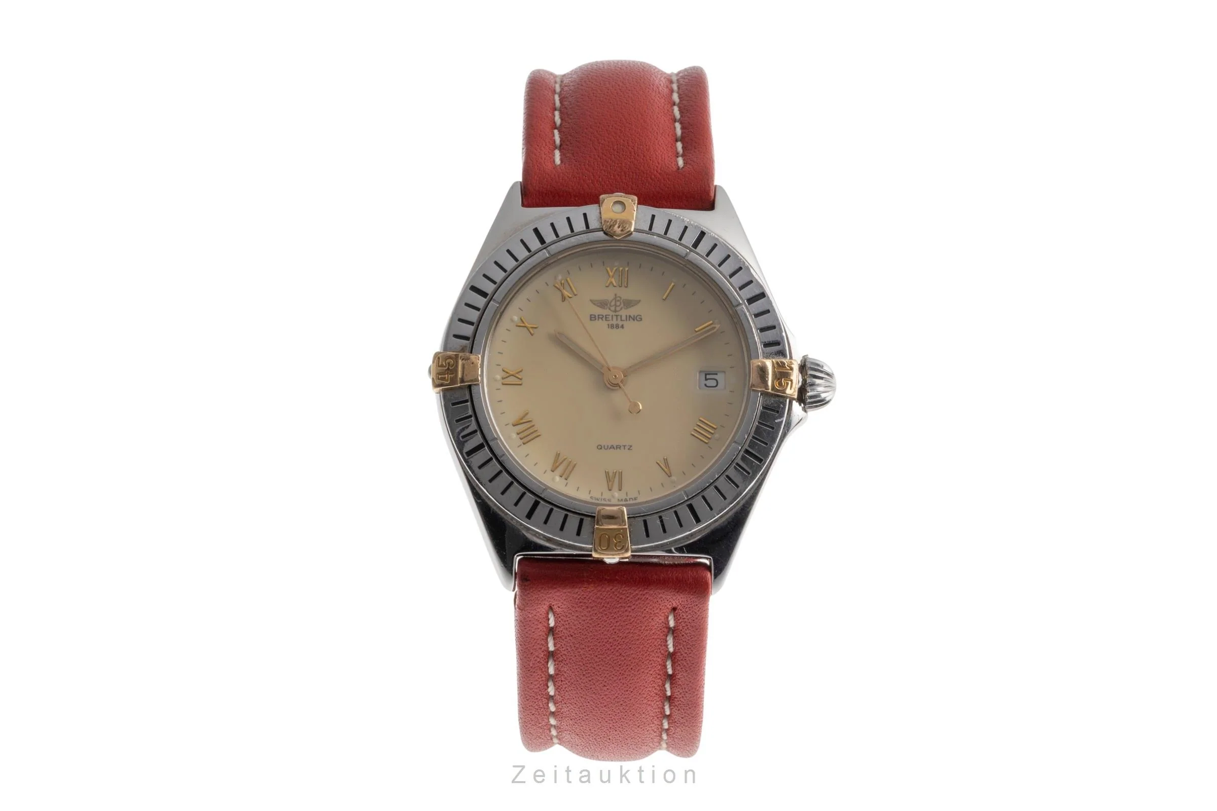 Breitling Callisto steel / gold quartz men's watch B57045  [2502663] - Image 5