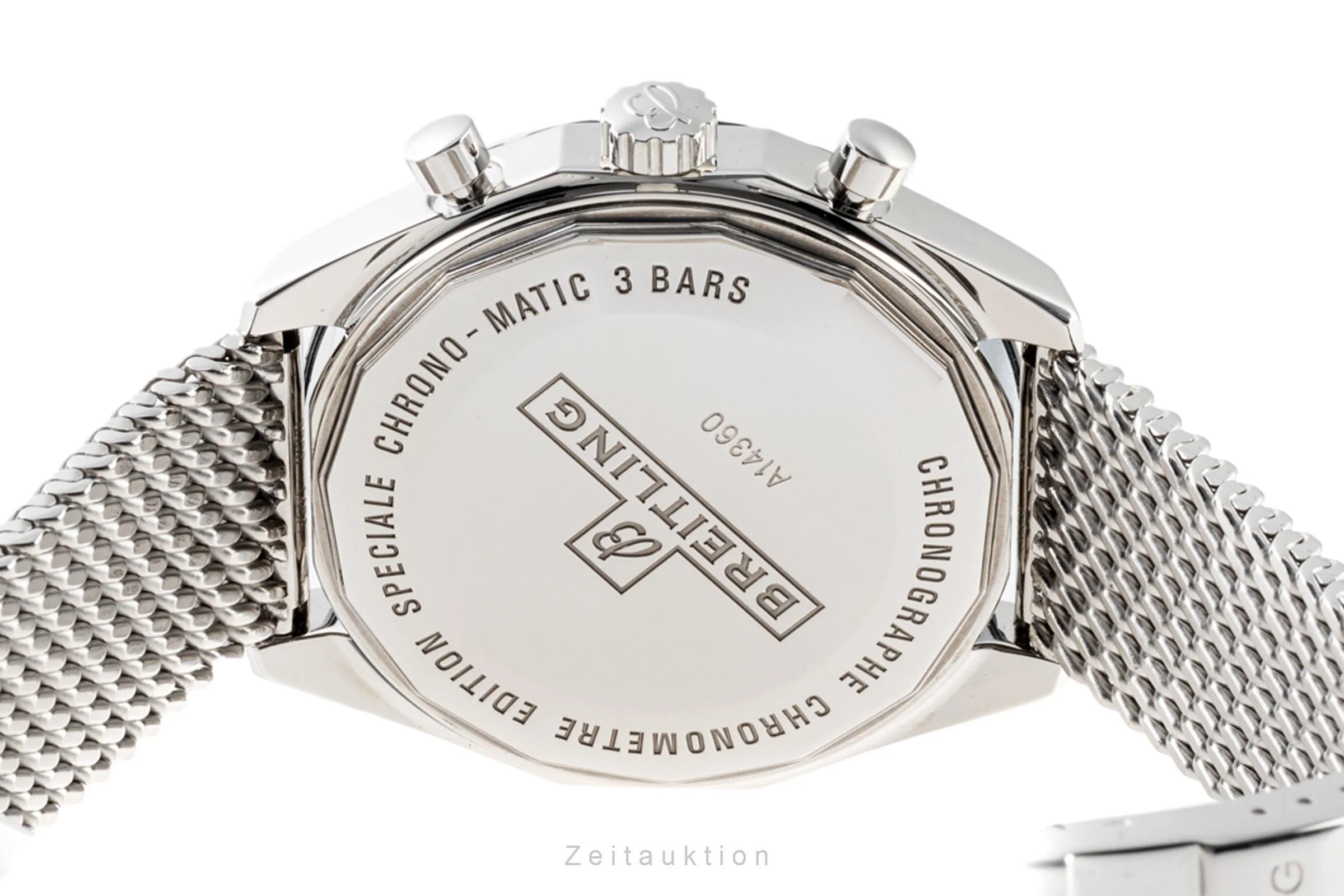Breitling Chrono-Matic chronograph steel automatic men's watch A14360 LP: 5180EUR  [2300642] - Image 10