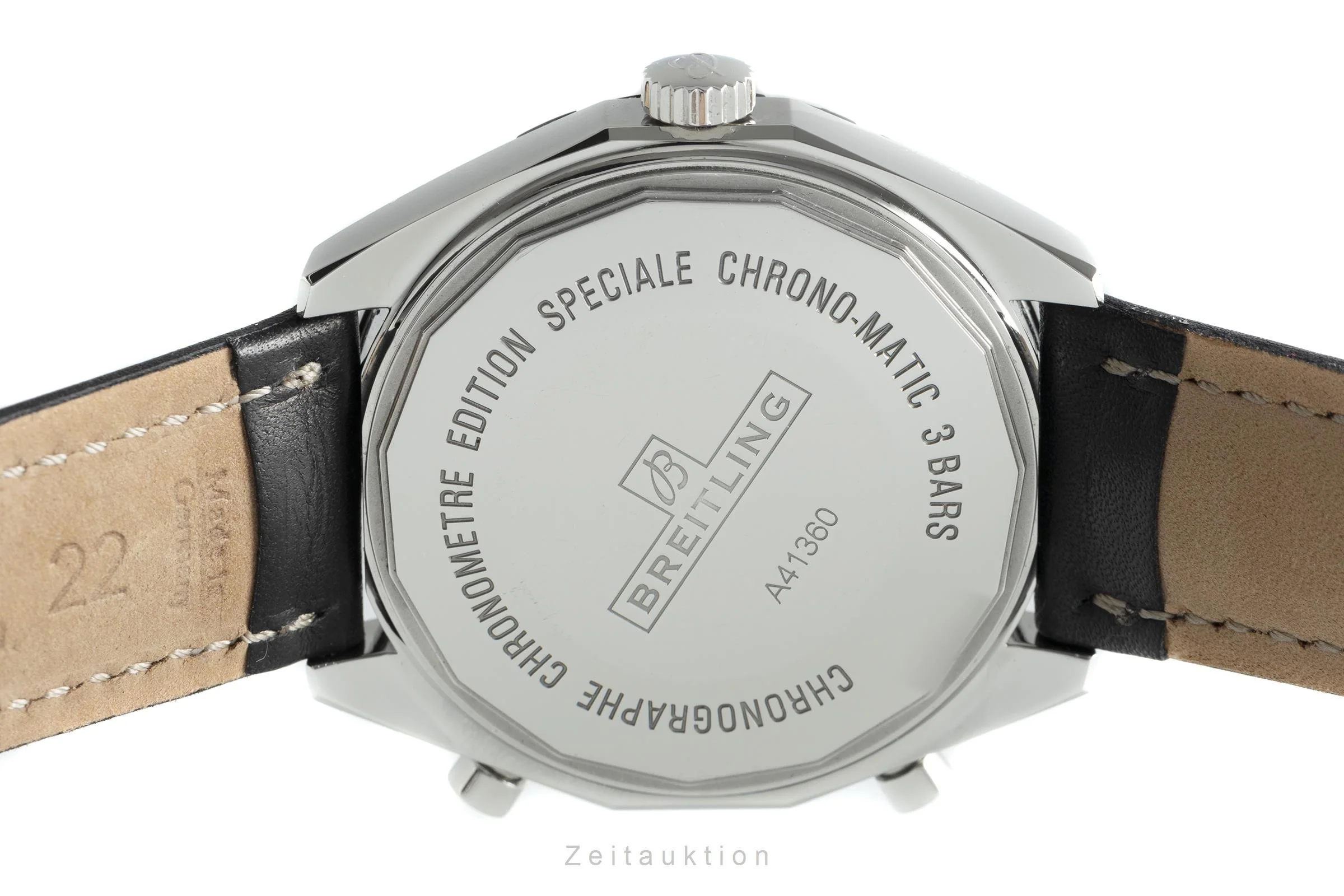 Breitling Chrono-Matic chronograph steel automatic men's watch A41360 LP: 8150EUR  [2108894] - Image 12