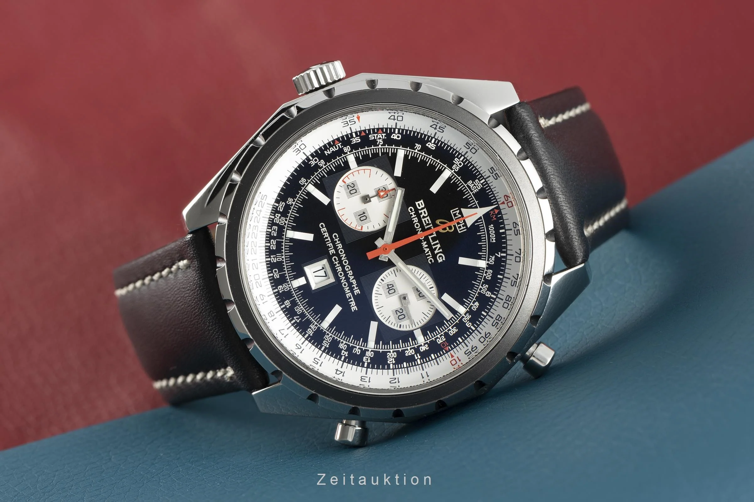 Breitling Chrono-Matic chronograph steel automatic men's watch A41360 LP: 8150EUR  [2108894] - Image 2